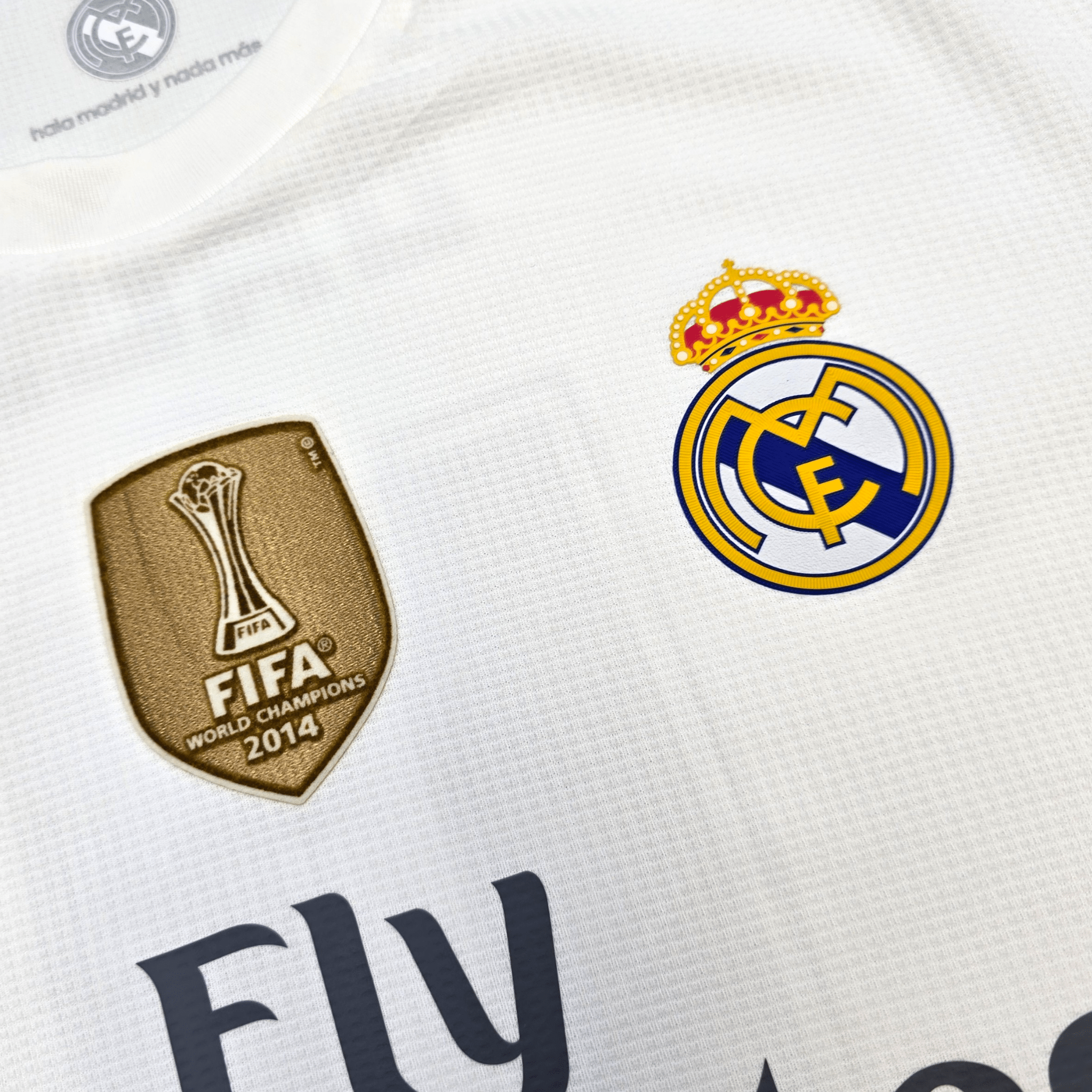 2015/16 Real Madrid Home Football Shirt (2XL) Adidas #11 Bale