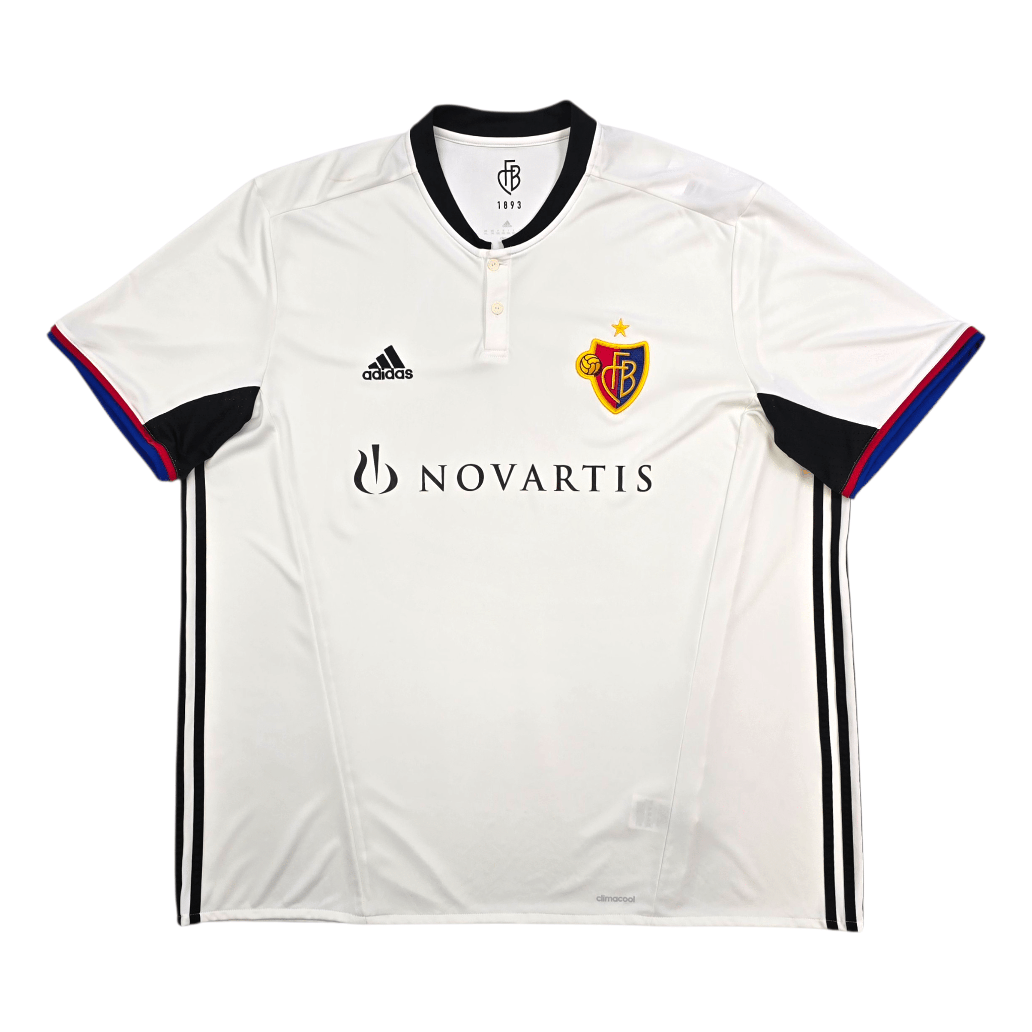 2016/17 FC Basel Away Football Shirt (3XL) Adidas