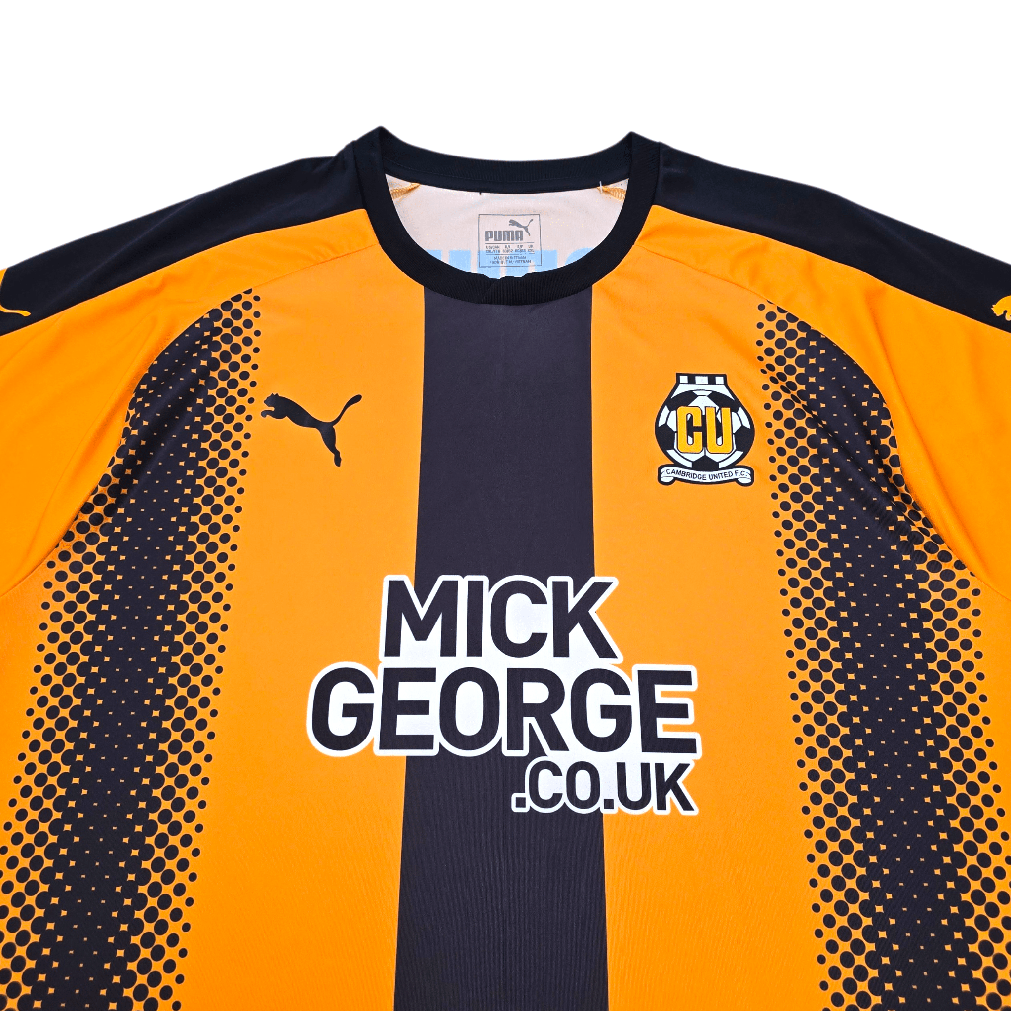 2017/18 Cambridge United Home Football Shirt (2XL) Puma