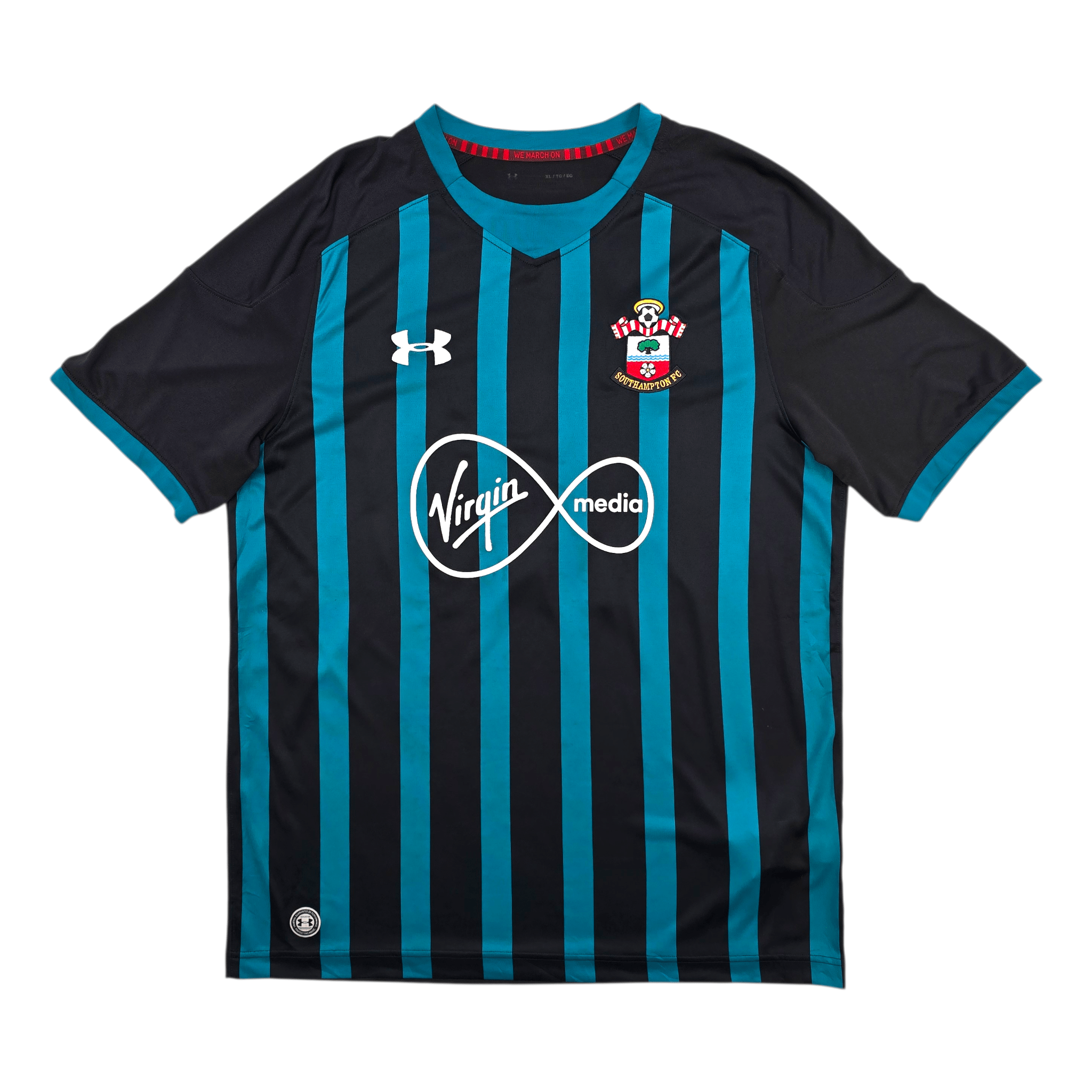 2017/18 Southampton Away Shirt (XL) Under Armour #20 Gabbiadini