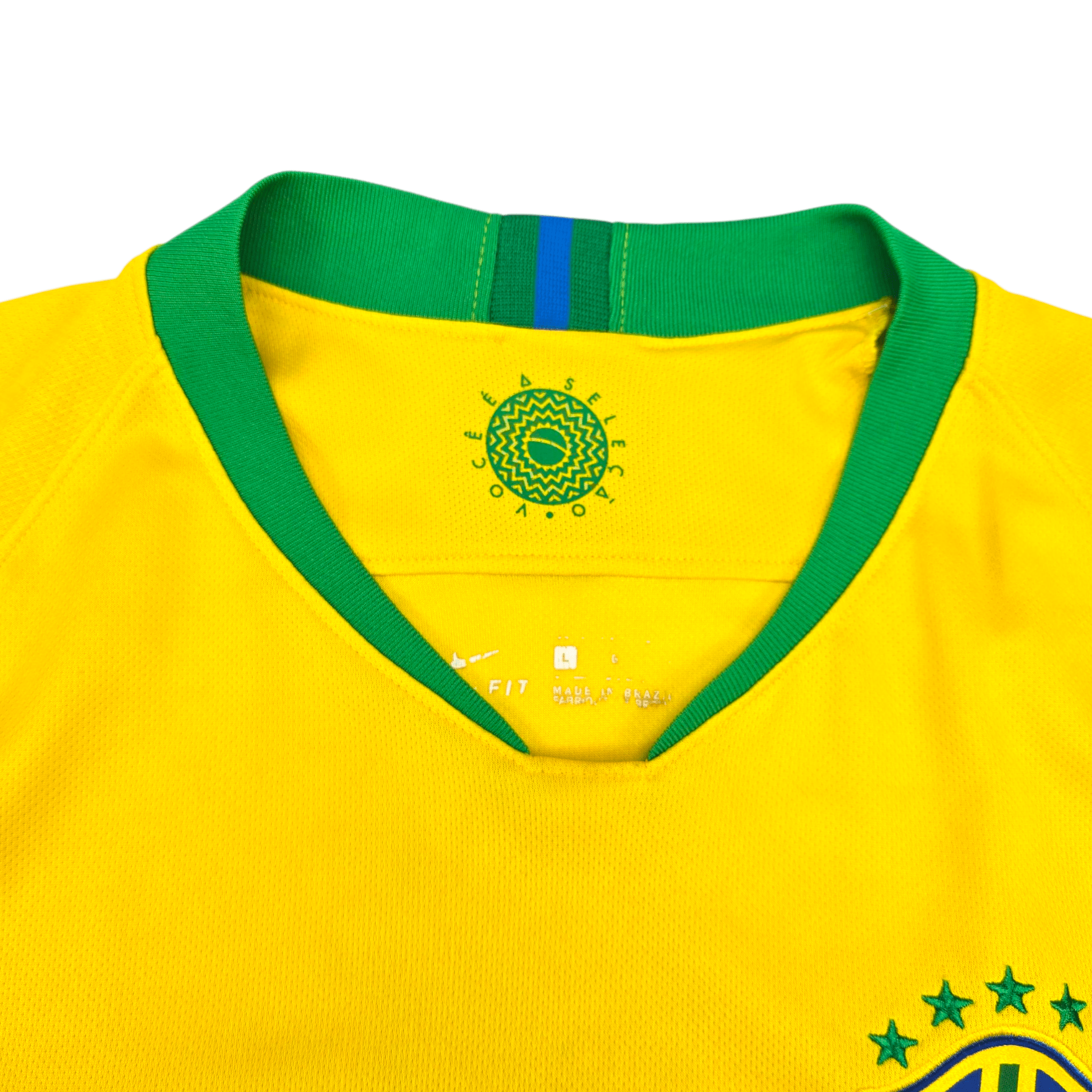 2018/19 Brazil Home Football Shirt (L) Nike #10 Neymar Jr