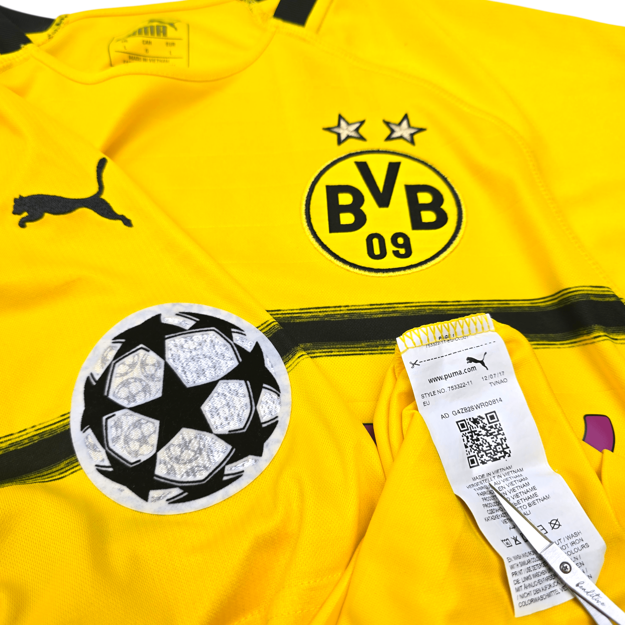 2018/19 Borussia Dortmund Home Shirt (L) Puma #28 Witsel - UCL