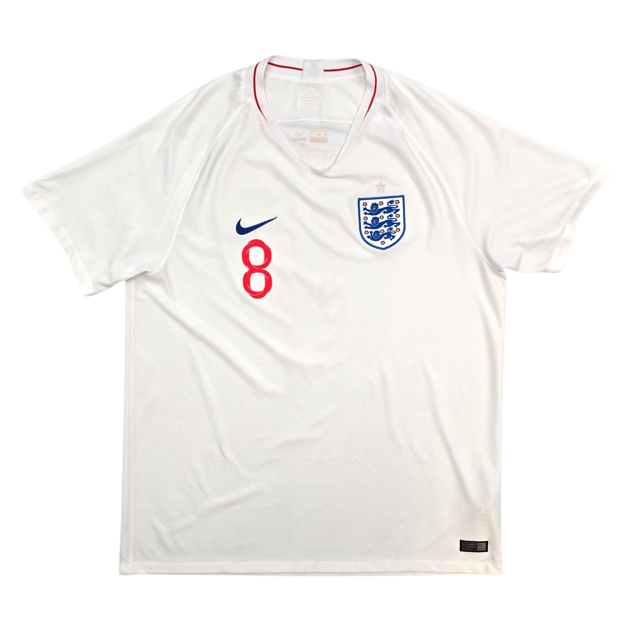 2018/20 England Home Football Shirt (2XL) Nike #8 Henderson