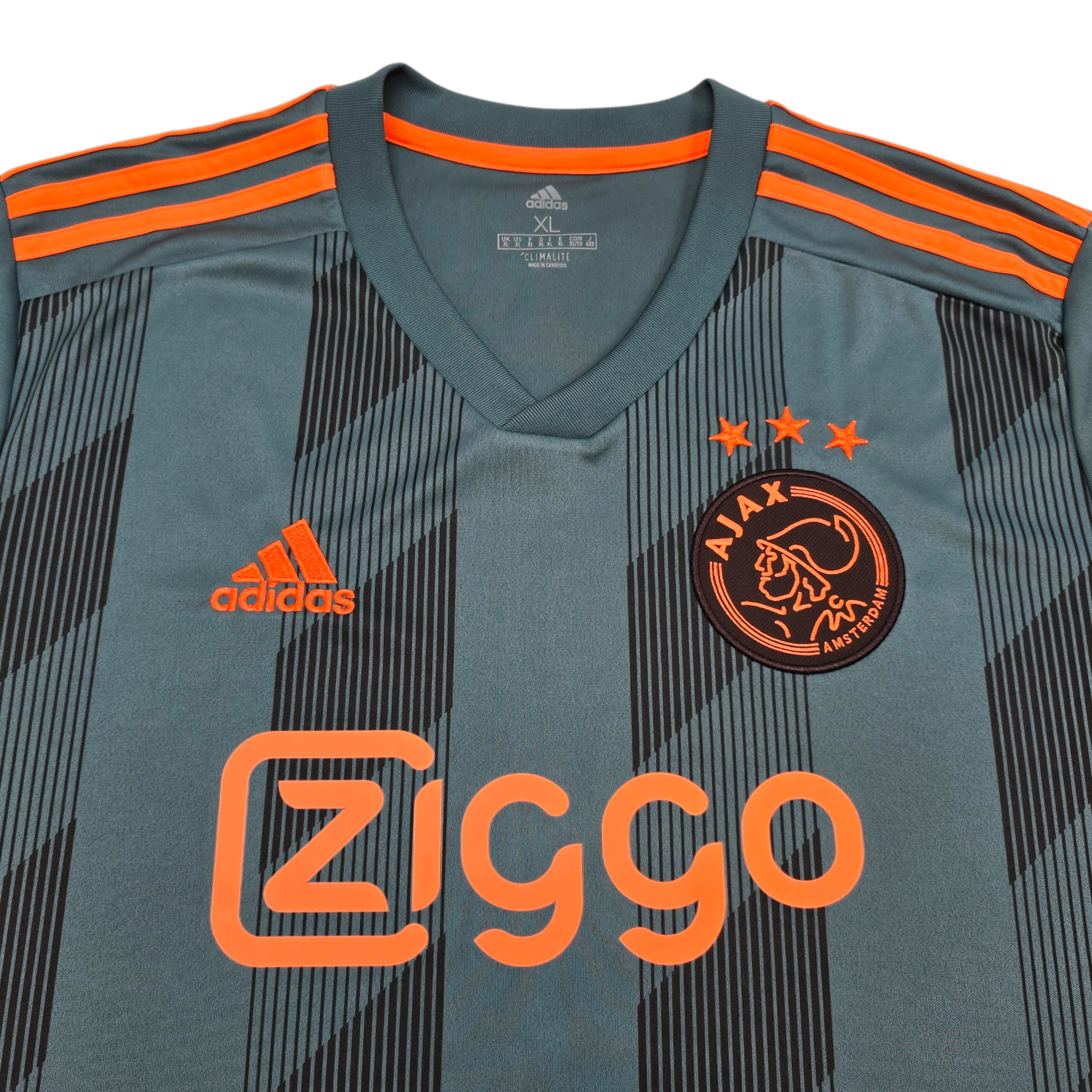 2019/20 Ajax Away Football Shirt (XL) Adidas - Original