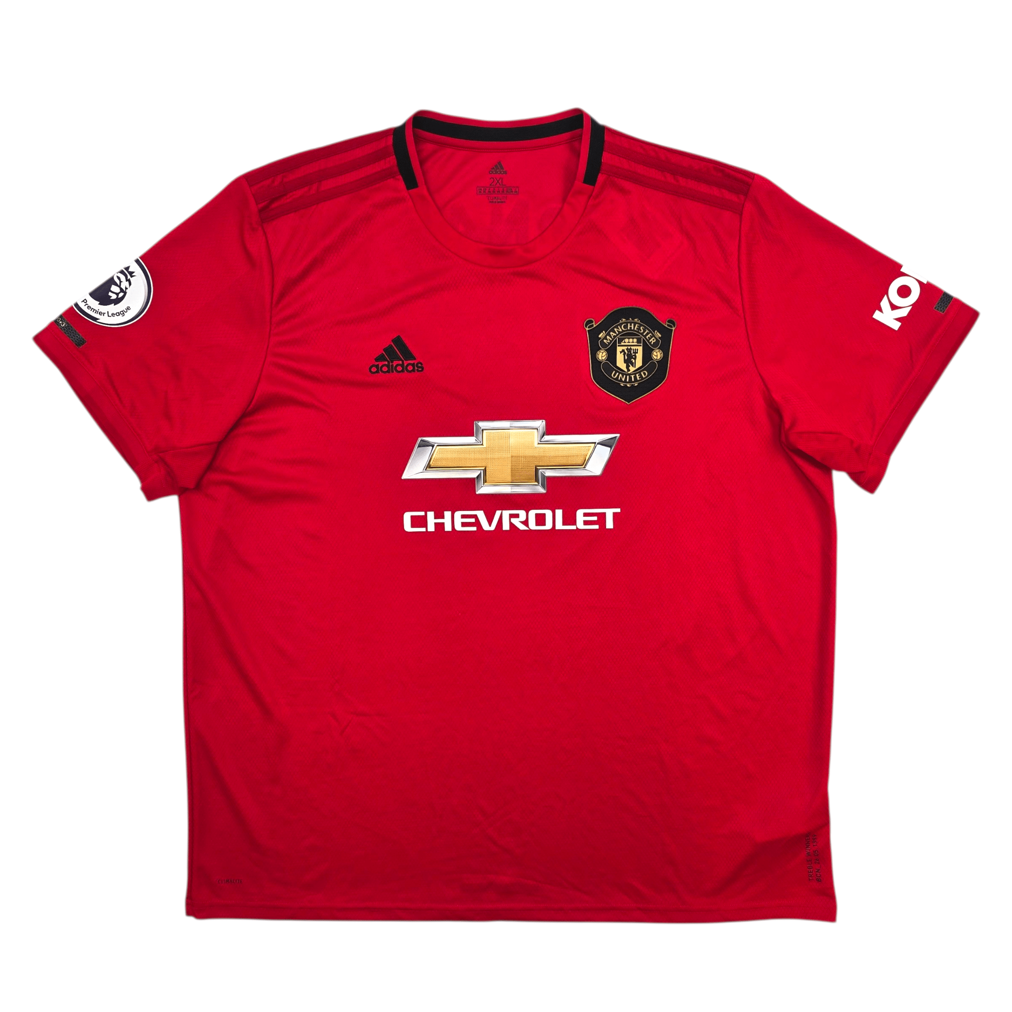 2019/20 Manchester United Home Shirt (2XL) Adidas - Bruno Fernandes #18