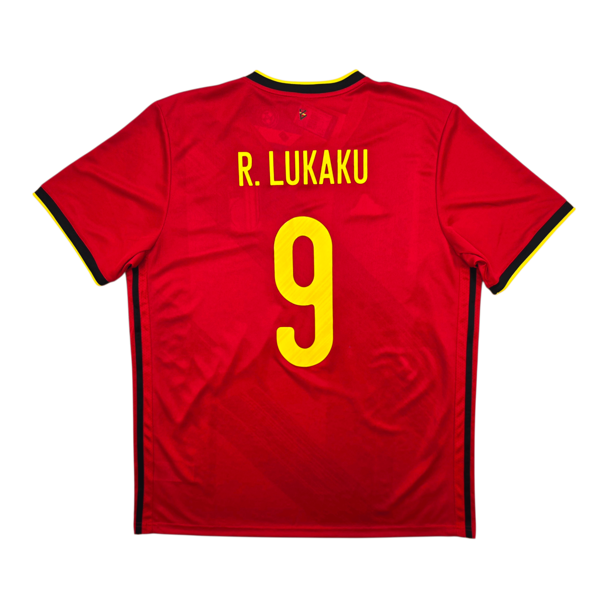 2020/21 Belgium Home Shirt (XL) Adidas #9 Lukaku (BNWTs)