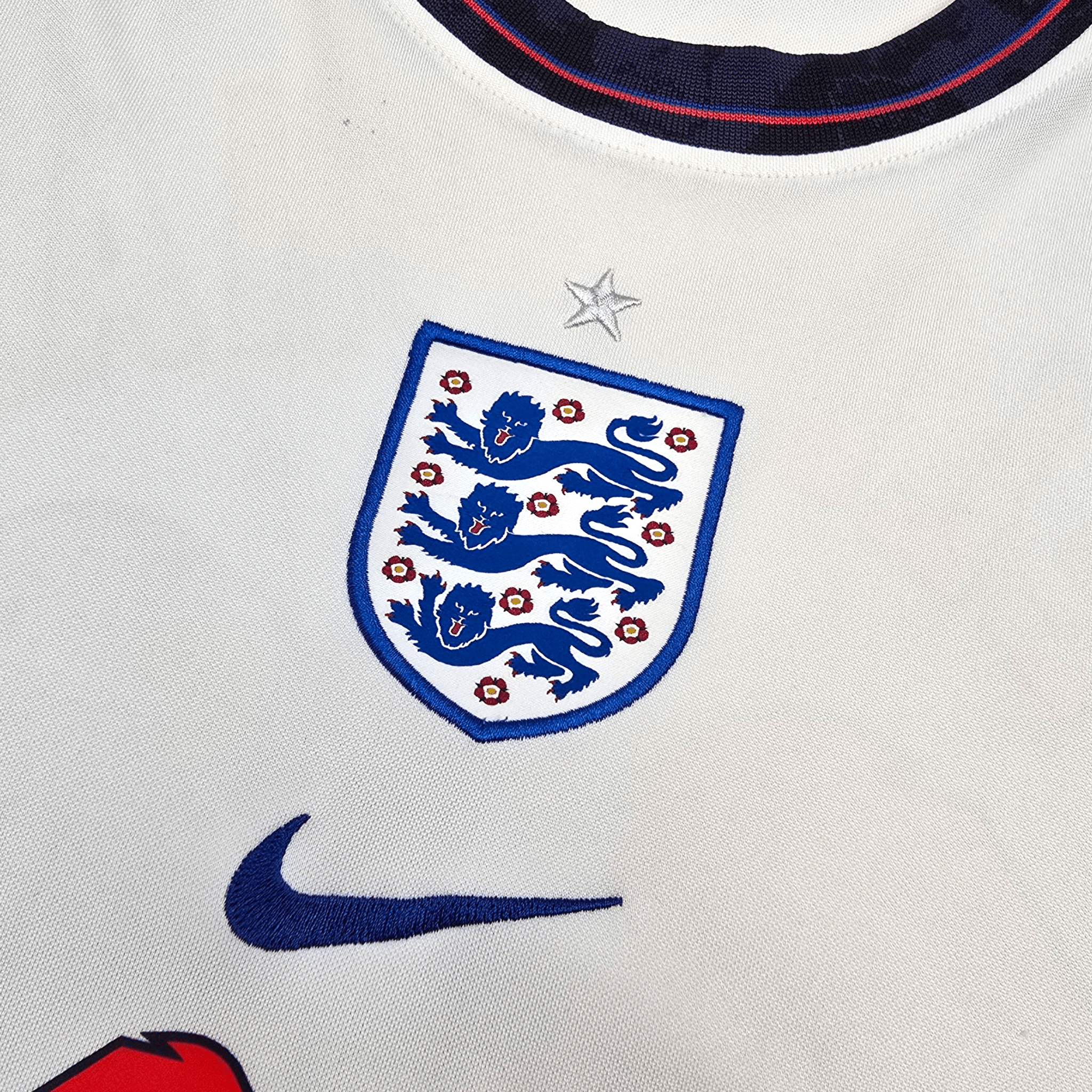 2020/21 England Home Shirt (XL) Nike #26 Bellingham - Euro 2020 Final