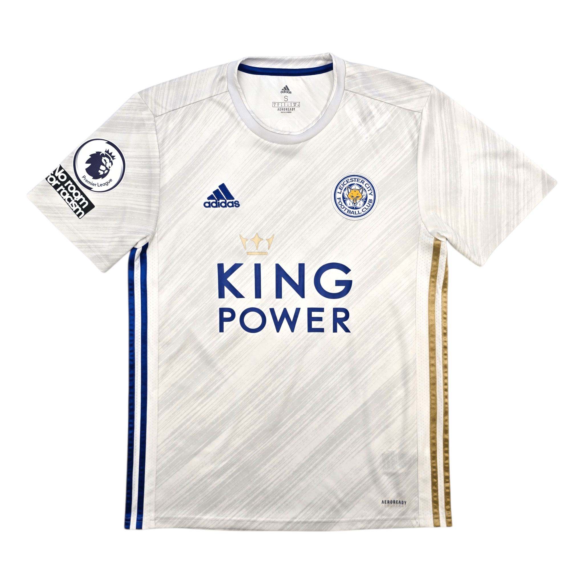 2020/21 Leicester City Away Shirt (S) Adidas - Vardy #9