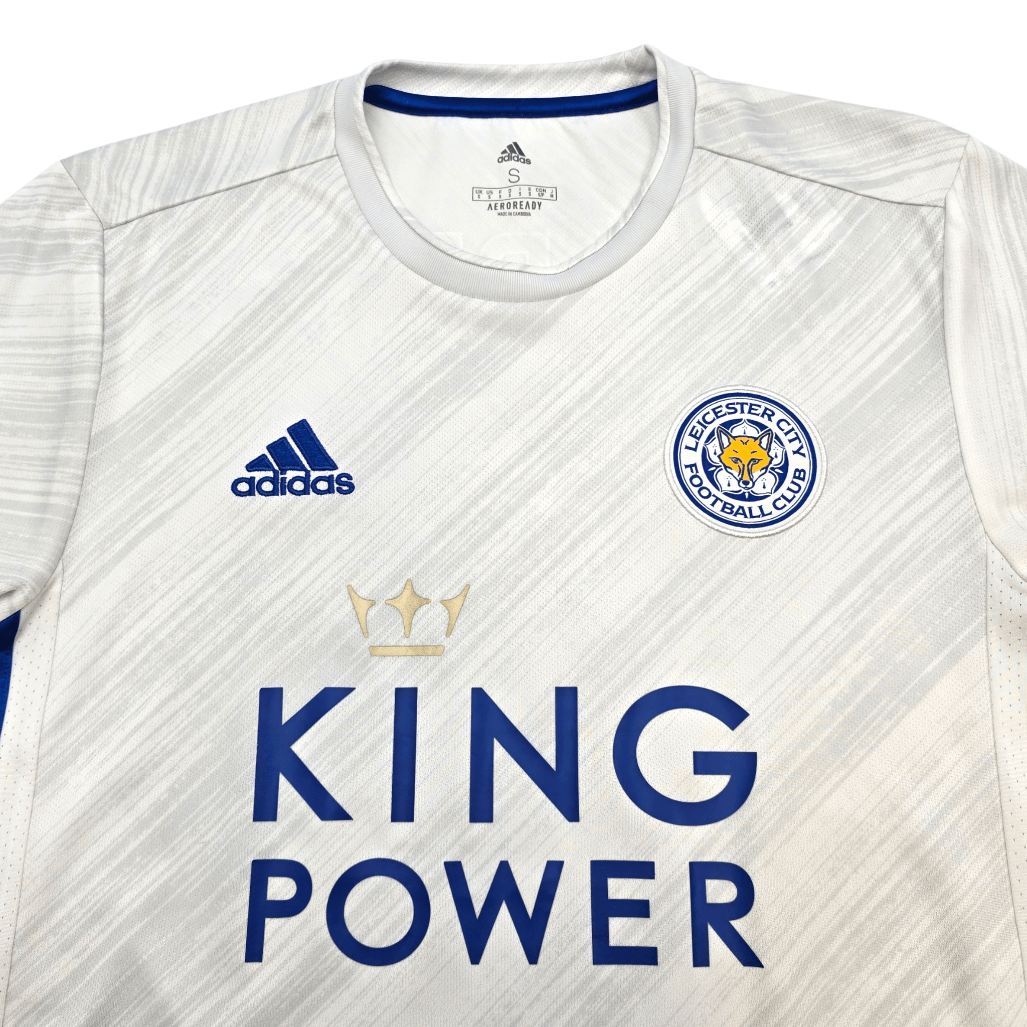 2020/21 Leicester City Away Shirt (S) Adidas - Vardy #9