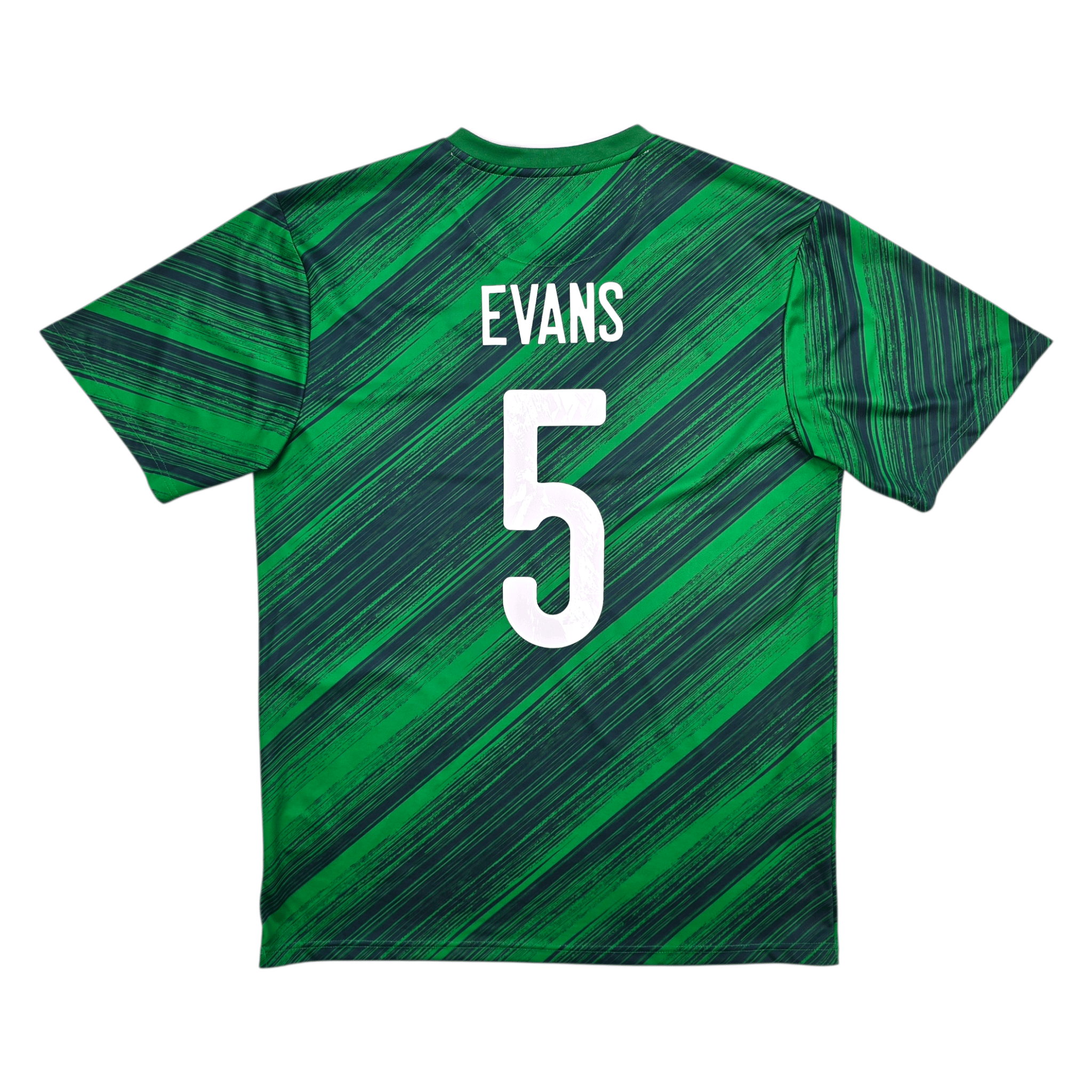 2020/21 Northern Ireland Home Shirt (XL) Adidas #5 Evans