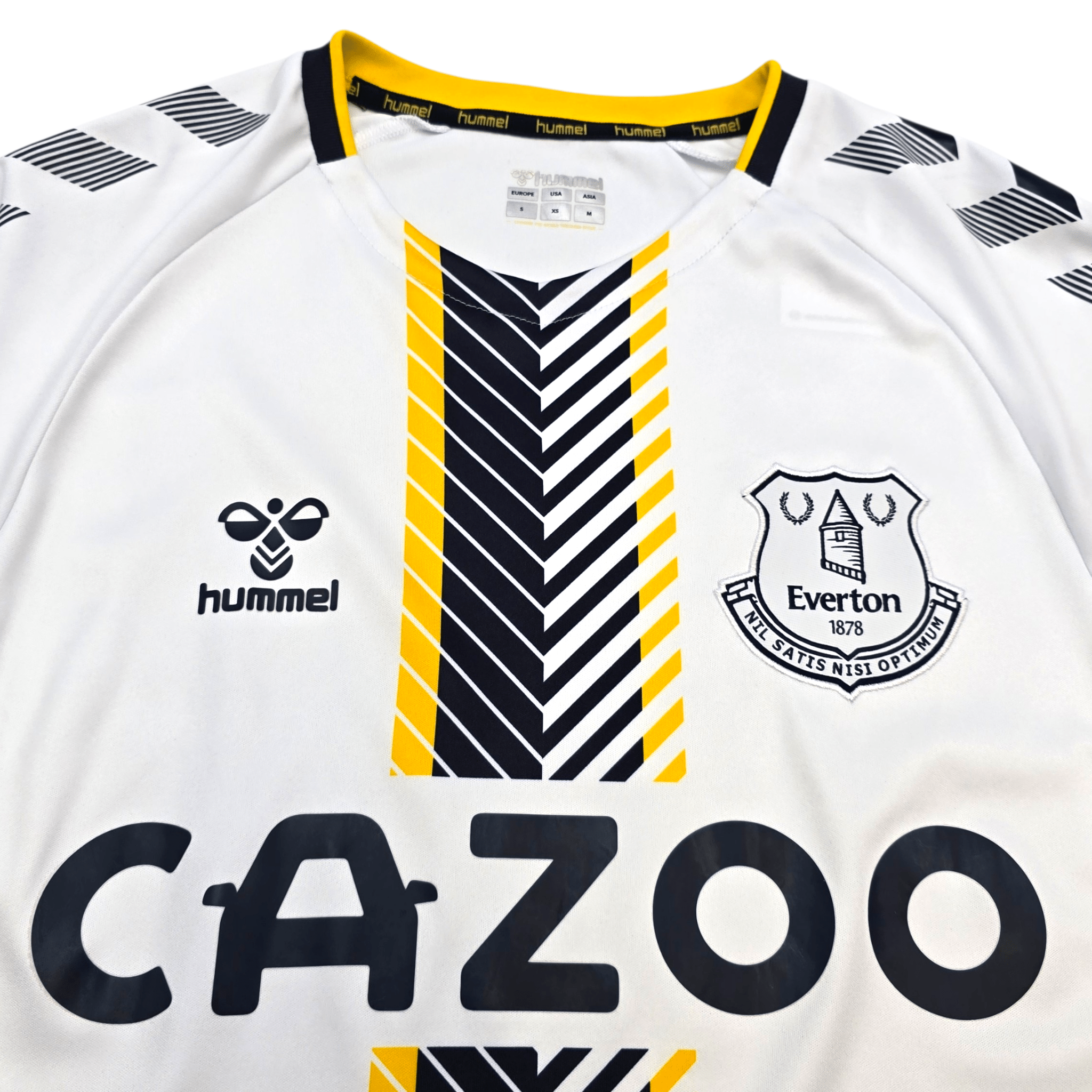 2021/22 Everton Away Football Shirt (S) Hummel