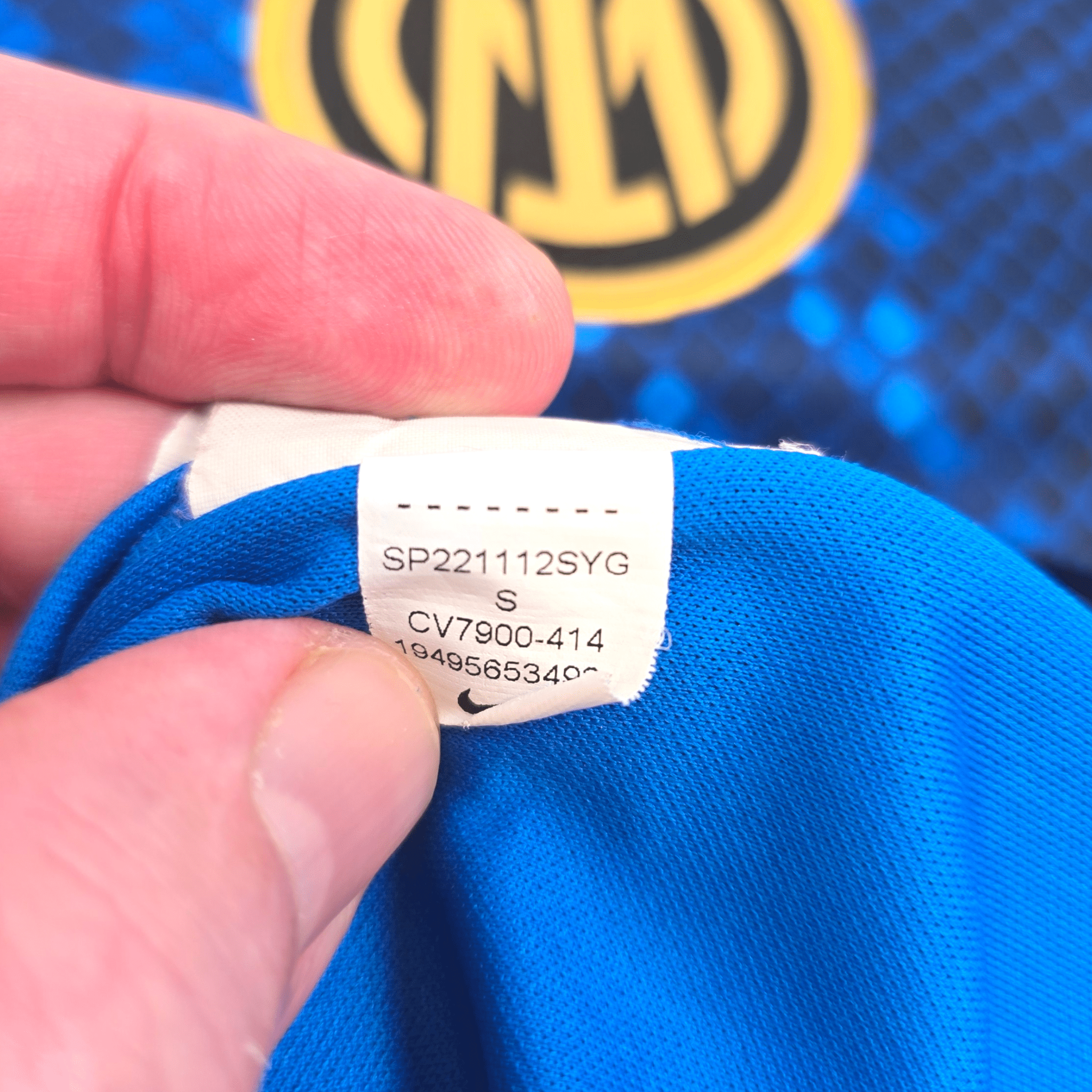 2021/22 Inter Milan Home Shirt (S) Nike #10 Lautaro Martínez
