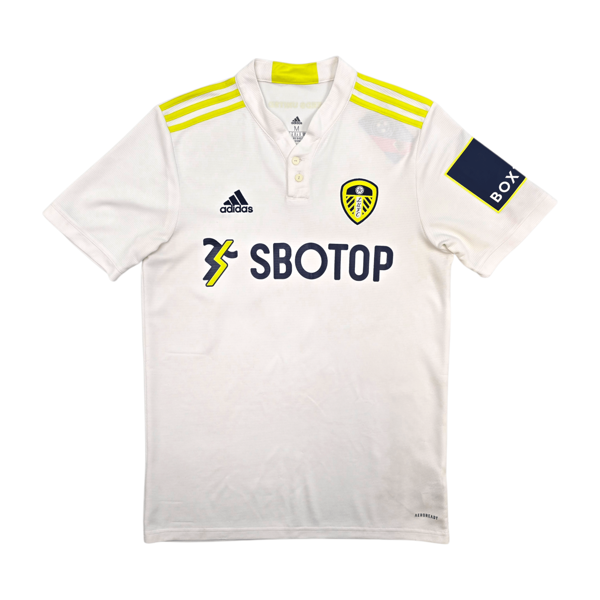 2021/22 Leeds United Home Shirt (M) Adidas #10 Raphinha