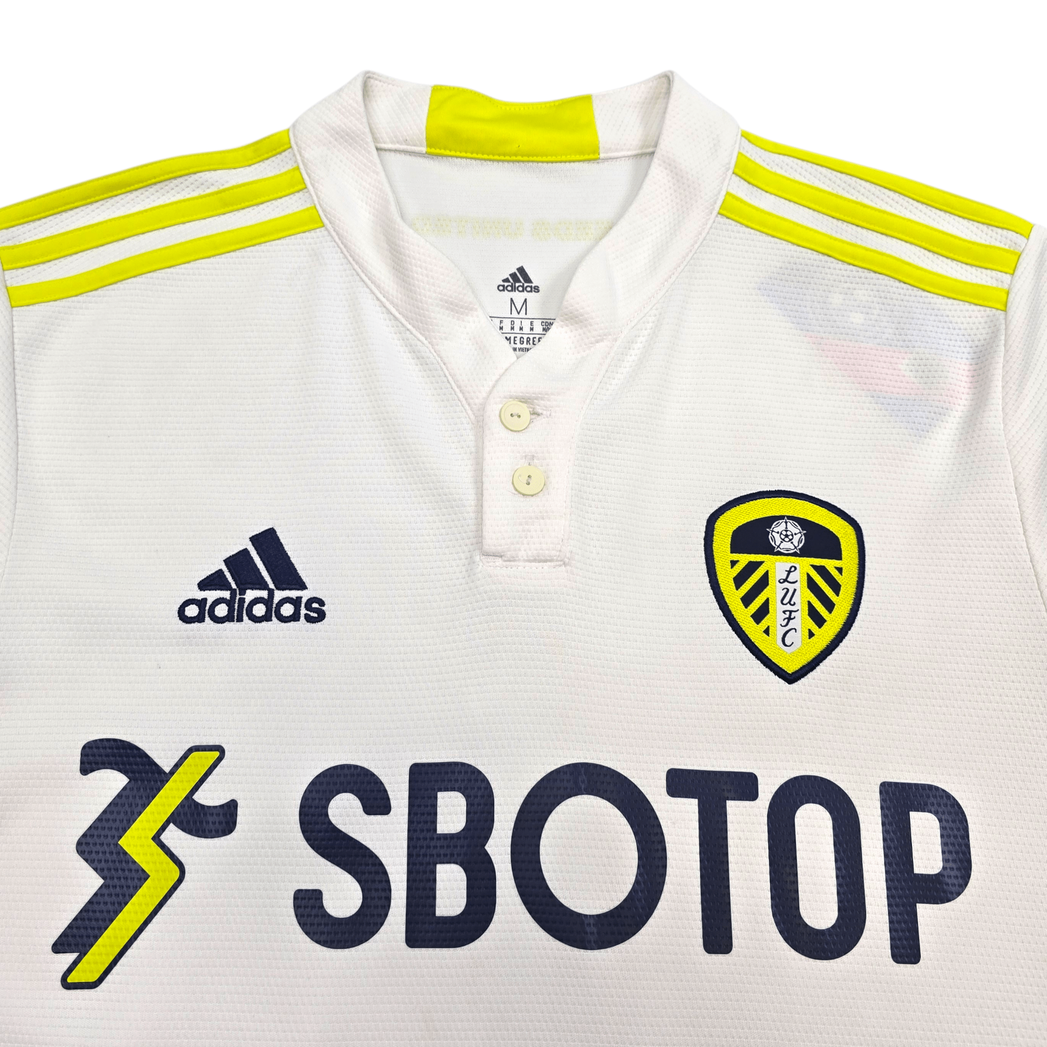 2021/22 Leeds United Home Shirt (M) Adidas #10 Raphinha
