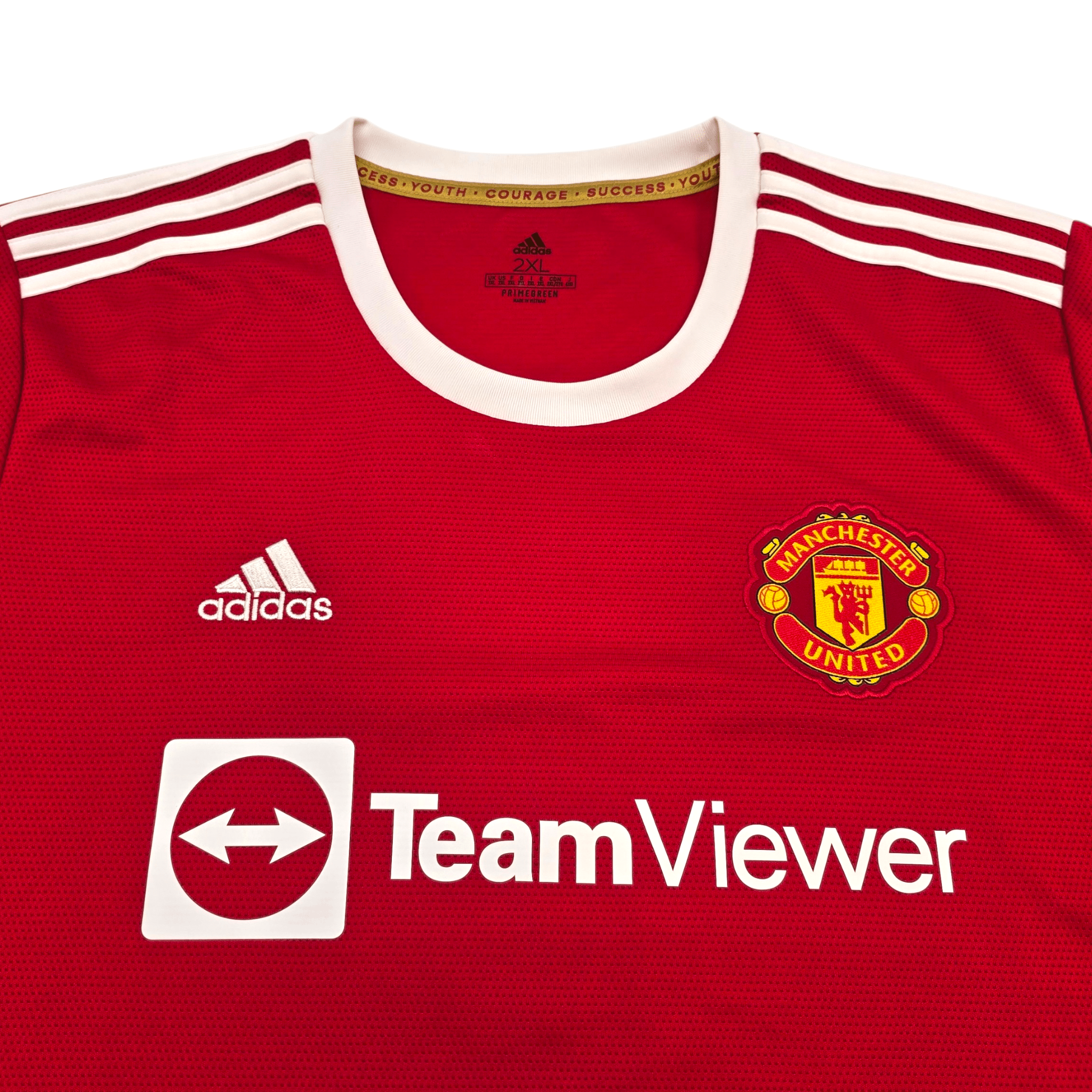 2021/22 Manchester United Home Shirt (2XL) Adidas #18 Bruno Fernandes