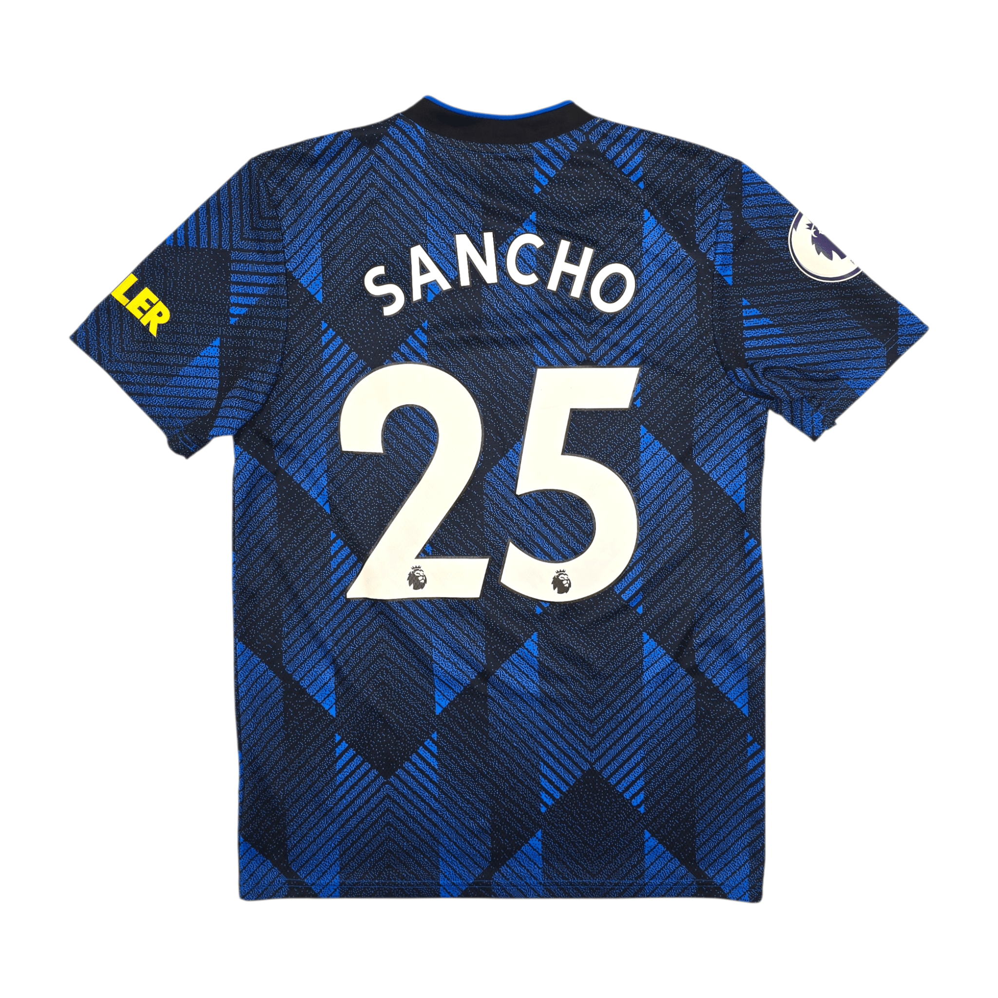 2021/22 Manchester United Third Shirt (M) Adidas #25 Sancho