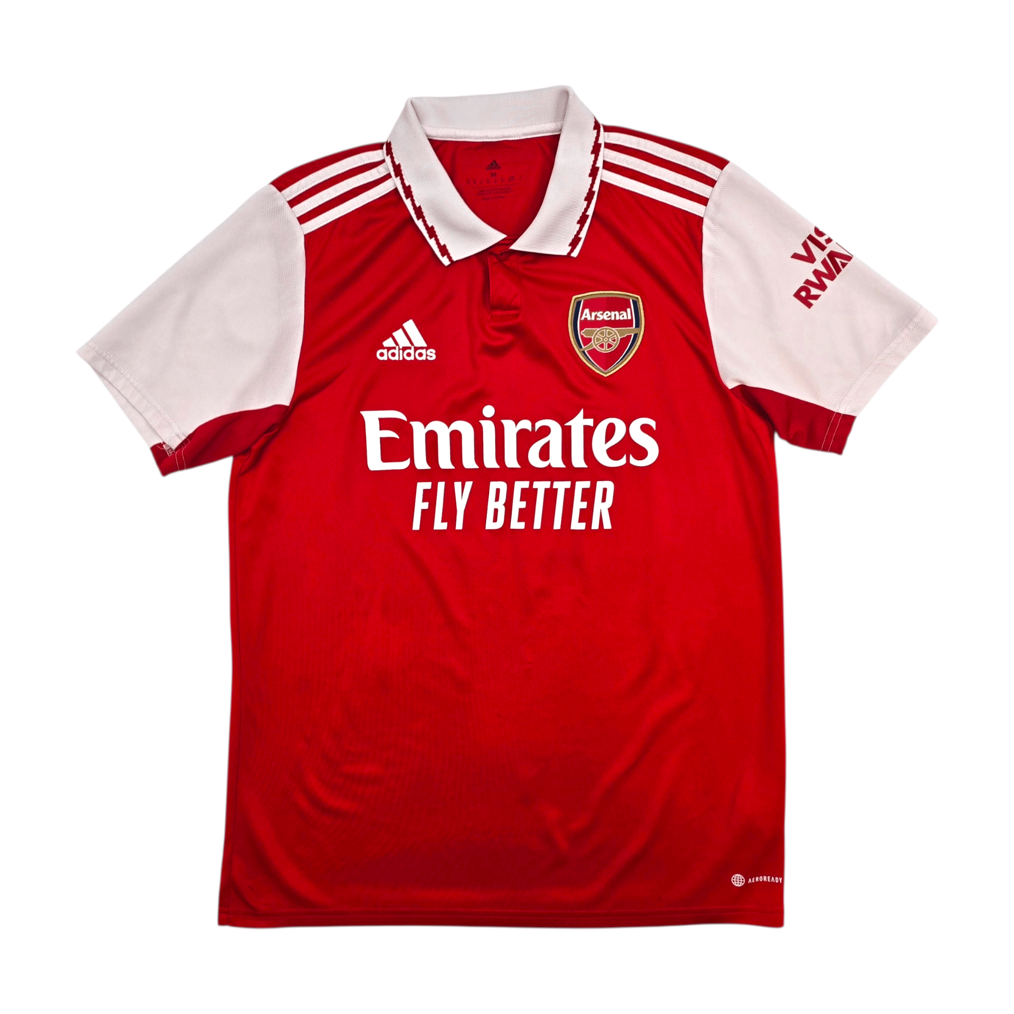 2022/23 Arsenal Home Shirt (M) Adidas #7 Saka - Retro Football Shirt