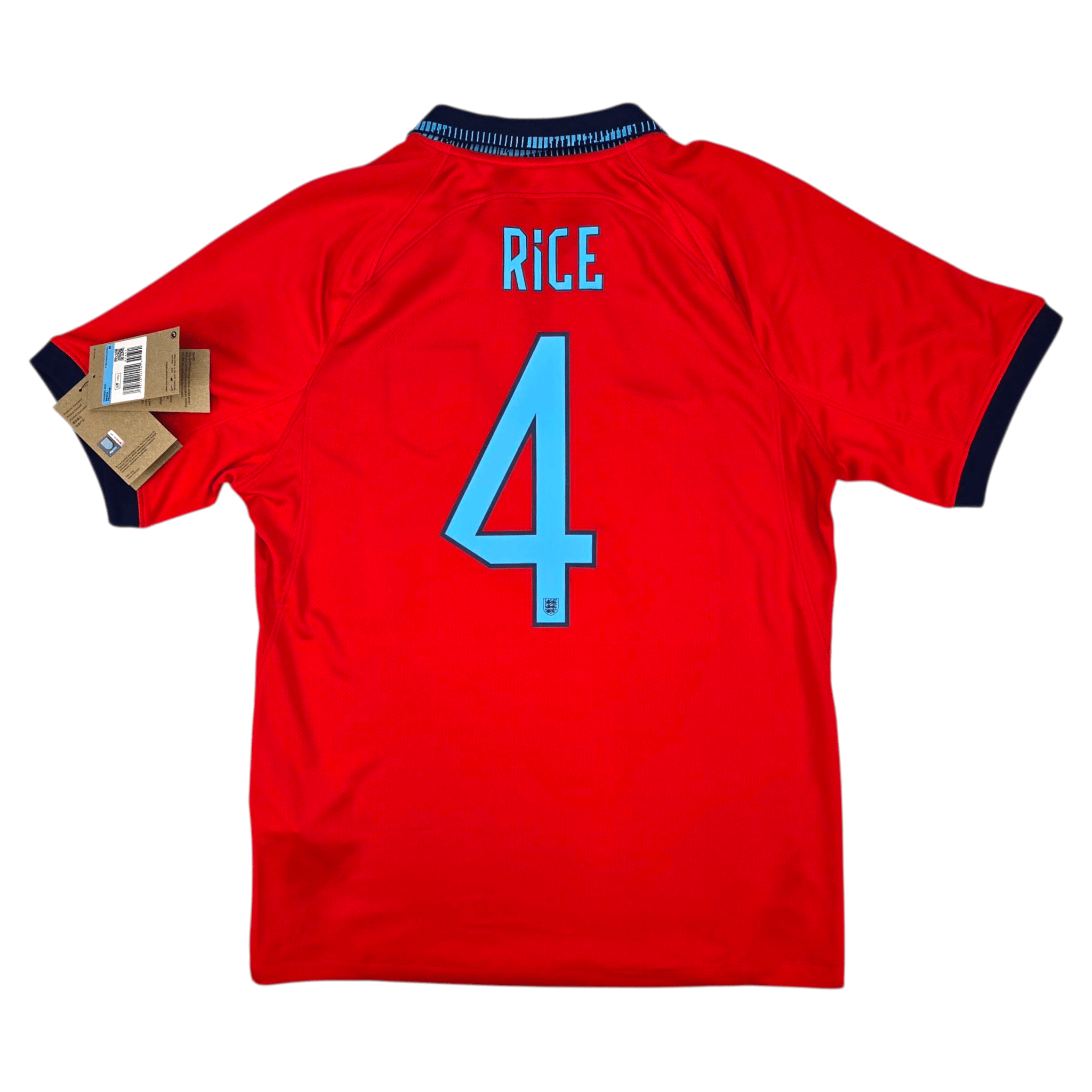 2022/23 England Away Football Shirt (M) Nike #4 Rice (BNWTs)