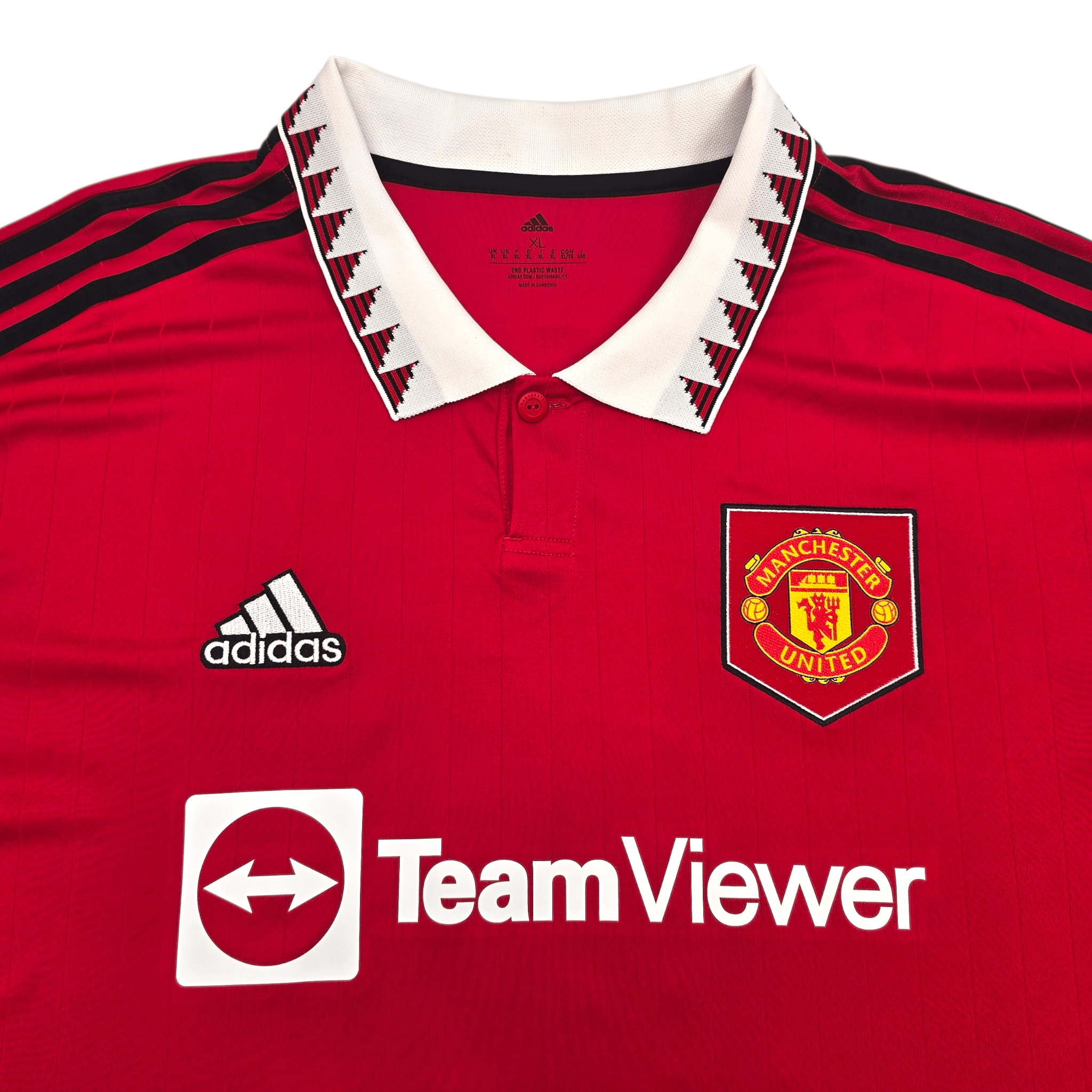 2022/23 Manchester United Home Shirt (XL) Adidas #18 Casemiro
