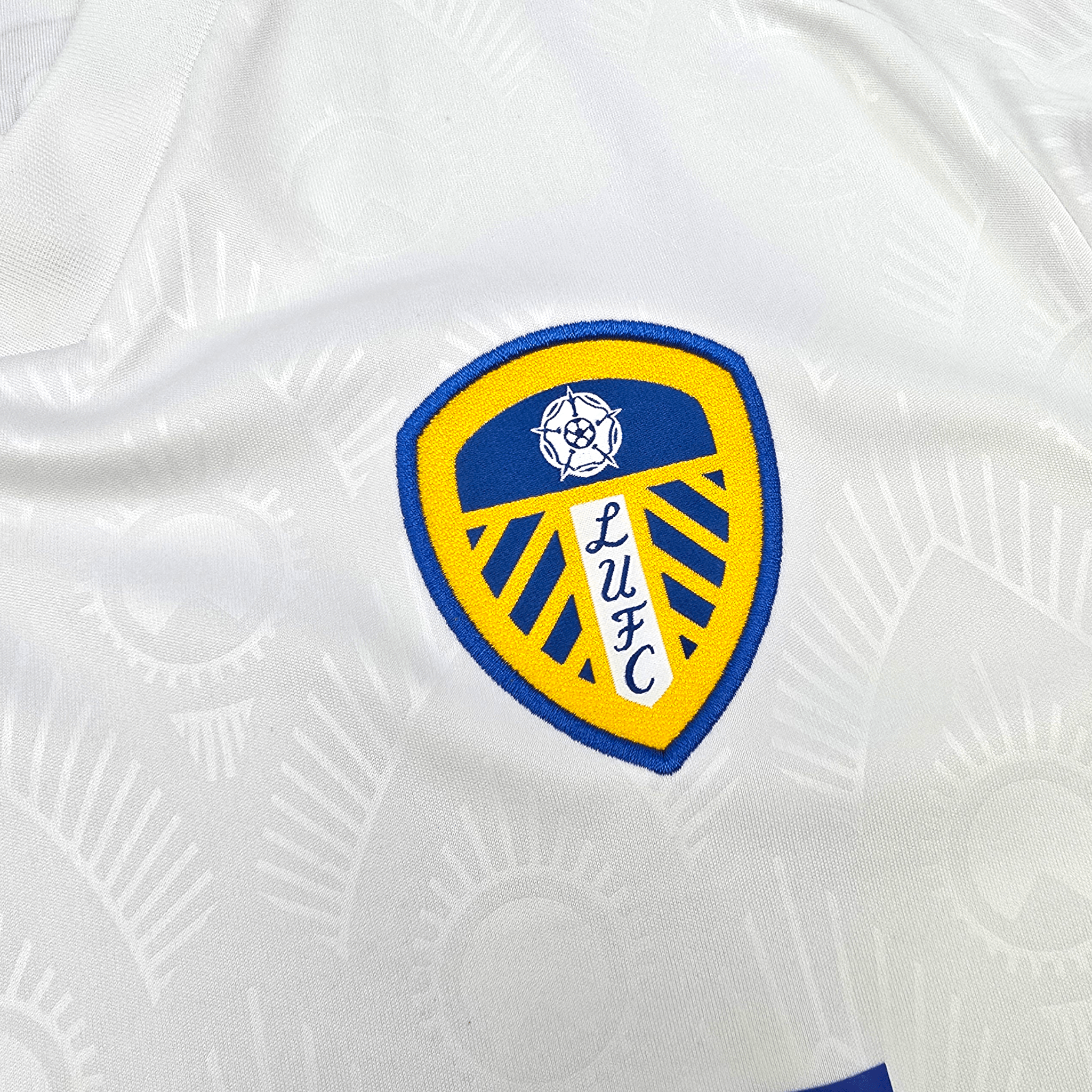 Leeds United 2023/24 Home Shirt (XL) - Rodon #14 - Adidas Official