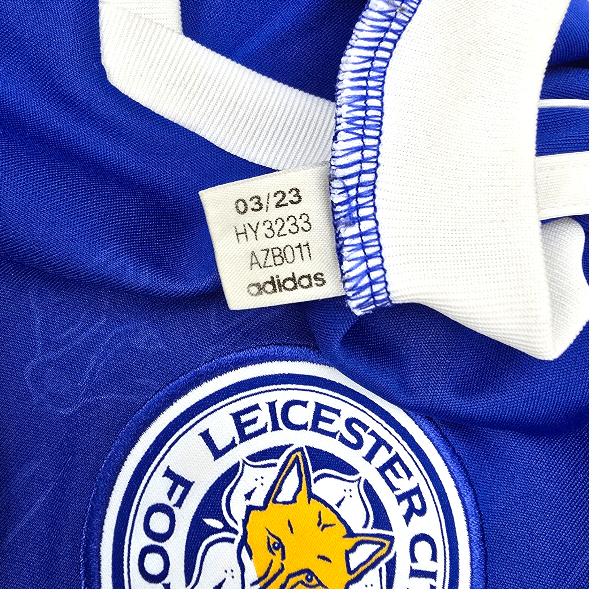 2023/24 Leicester City Home Football Shirt (XS) Adidas #9 Vardy