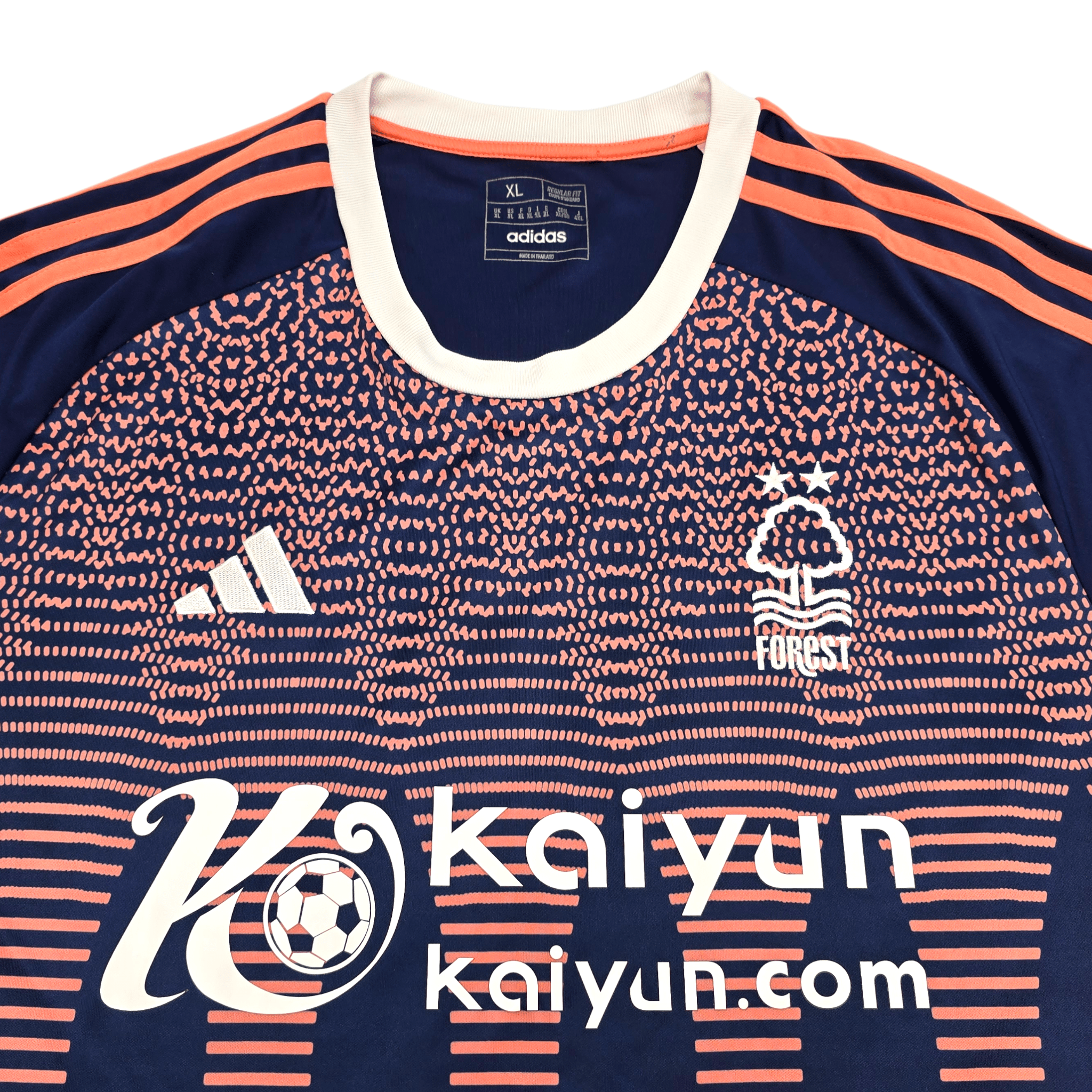 2023/24 Nottingham Forest Third Shirt (XL) Adidas #11 Wood