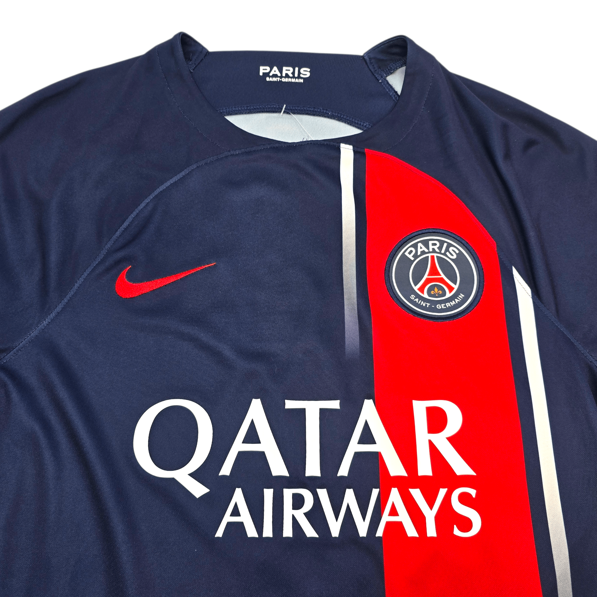 2023/24 PSG Home Shirt (S) Nike #17 Vitinha - Domestic Treble Season