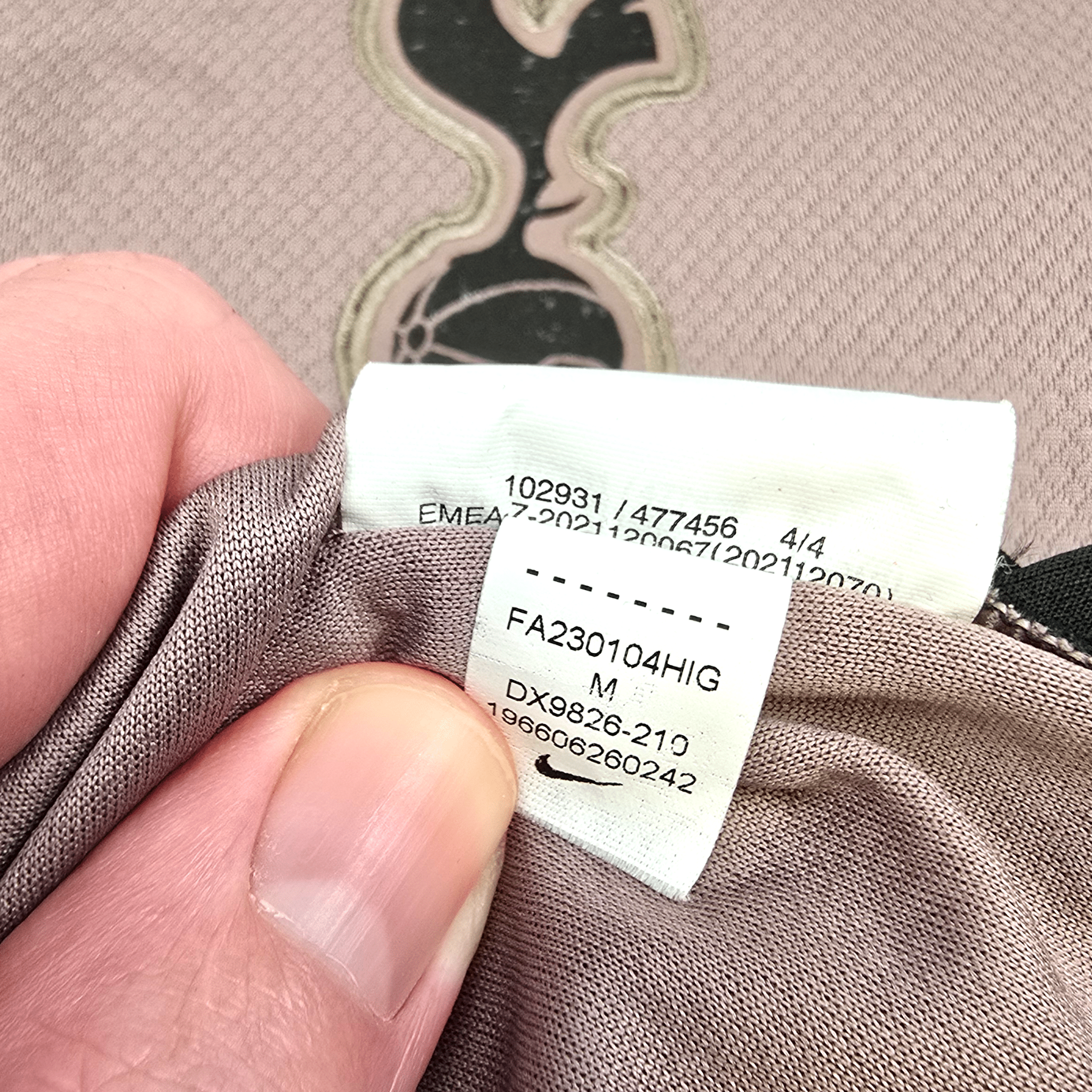 2023/24 Tottenham Hotspur Third Shirt (M) Nike #23 Pedro Porro