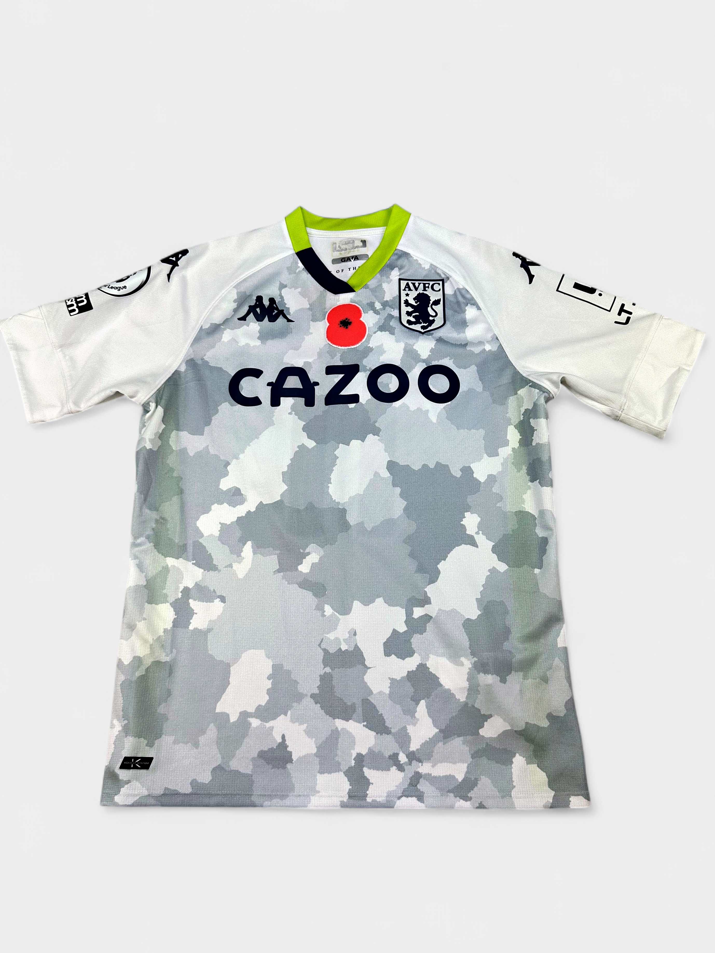 Aston Villa 2020-21 Away Shirt (L) - Kappa Camo Design