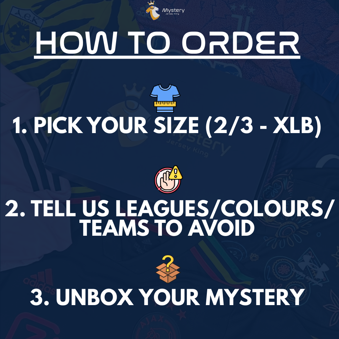 Kids Mystery Football Shirt Box