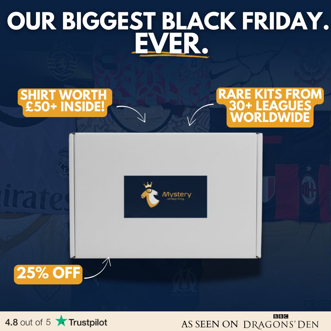 Mens Mystery Football Shirt Box - Black Friday