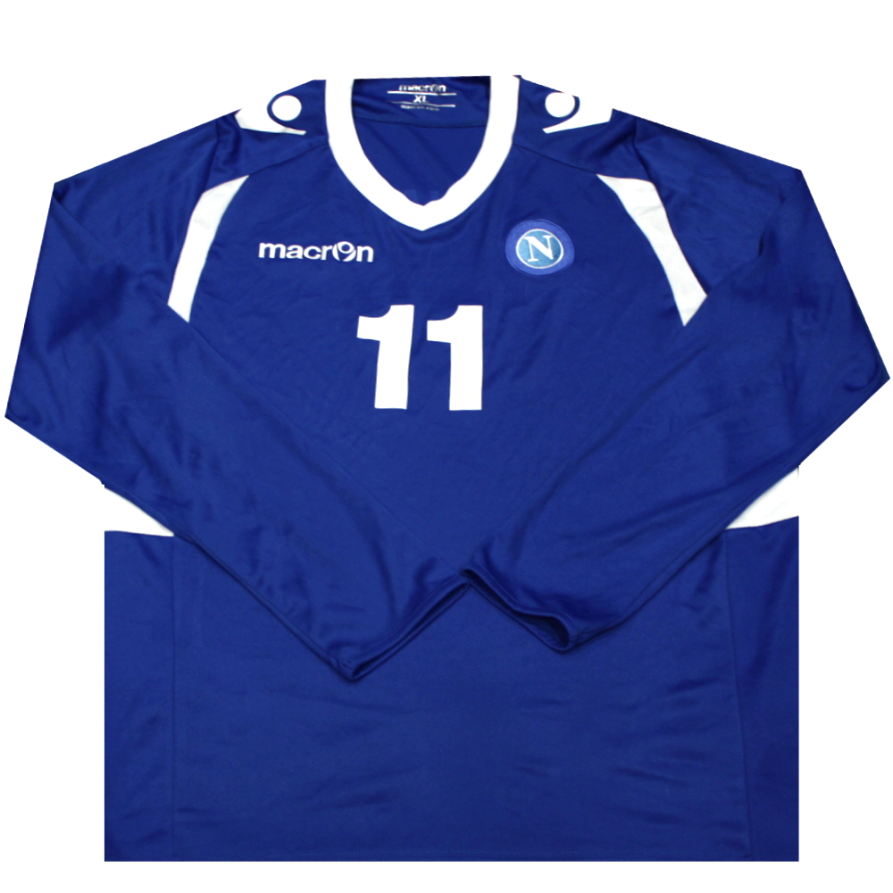 Napoli 2014-15 Player Worn Training Shirt #11 XL - Genuine Match Issue