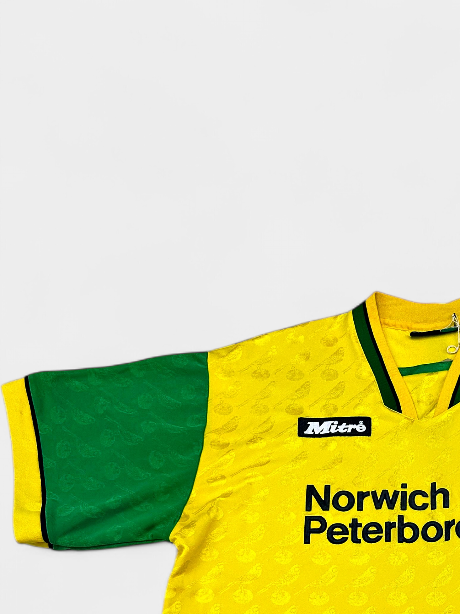 Norwich City 1996-97 Home Shirt - Mitre Original (L)