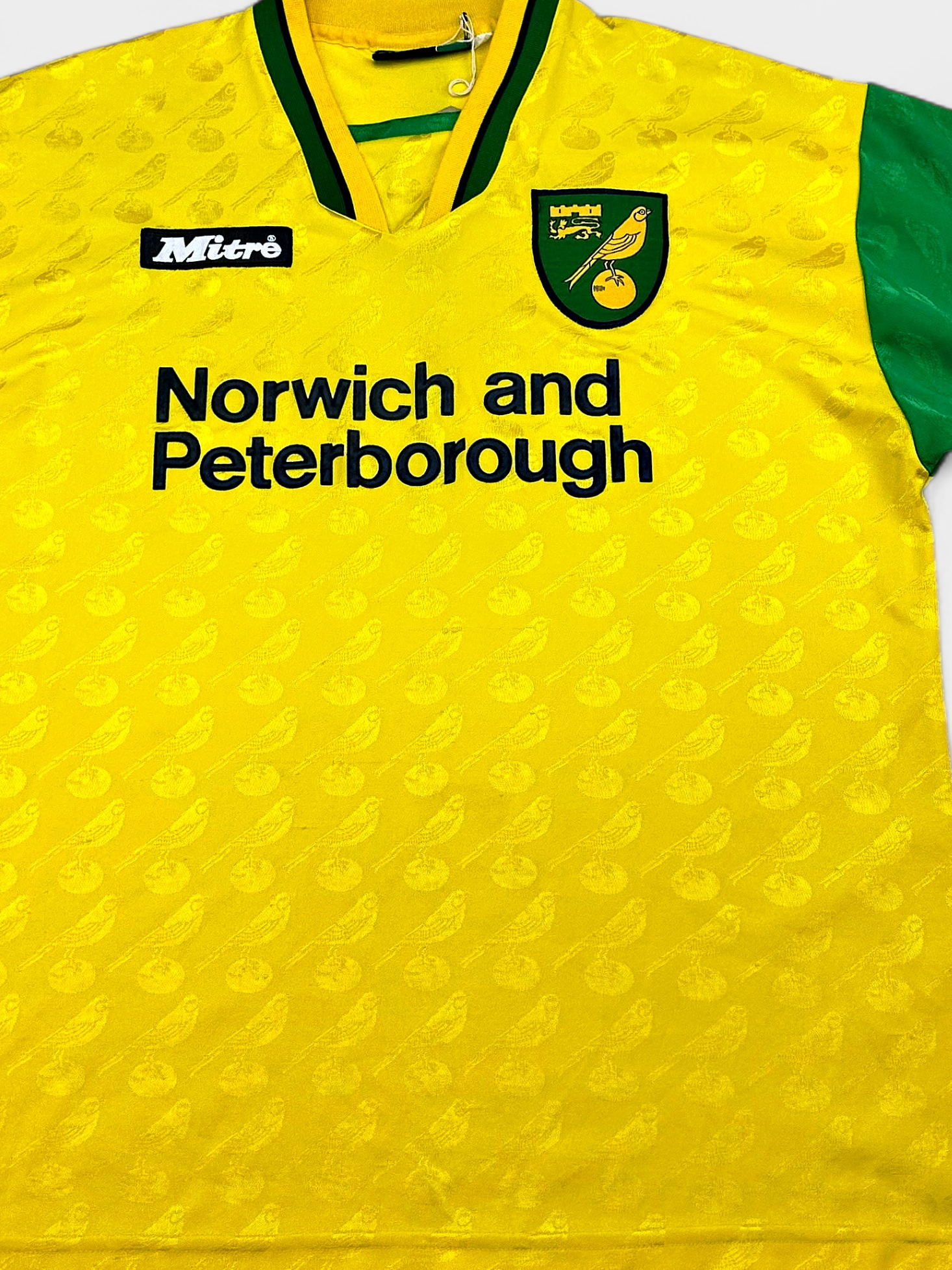 Norwich City 1996-97 Home Shirt - Mitre Original (L)