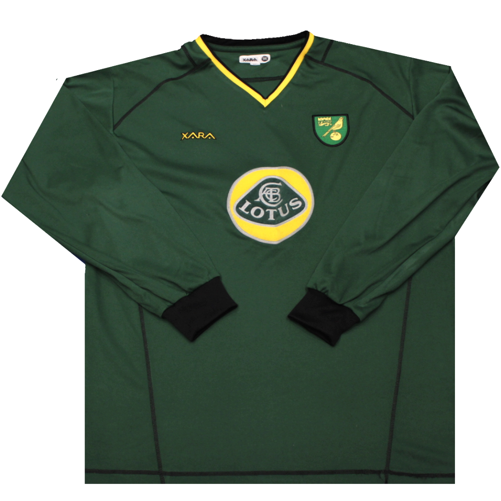 Norwich City 2003-04 Away Shirt - Original Errea Kit (Excellent) L