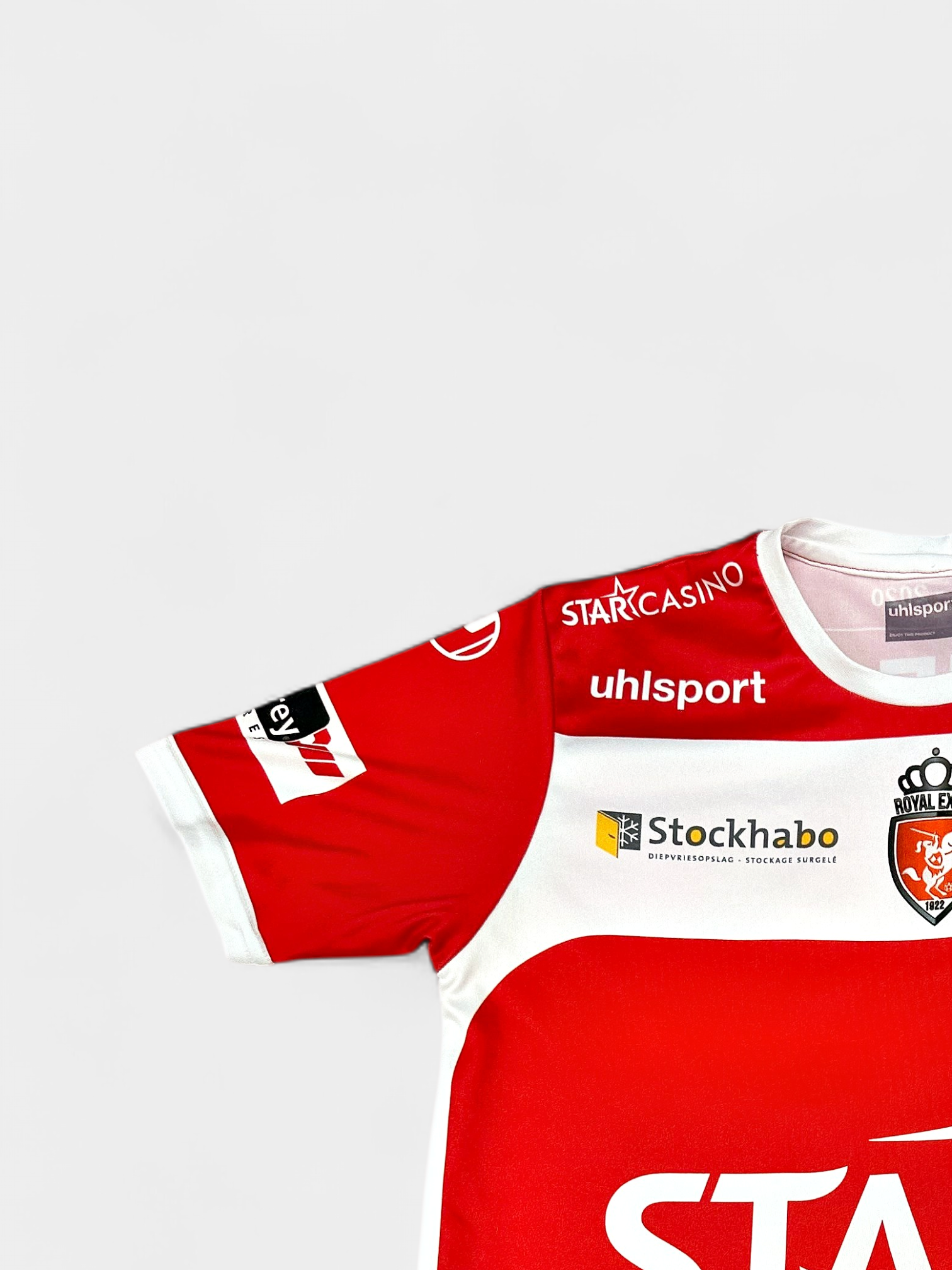 Royal Excel Mouscron 2019-20 Home Shirt - Uhlsport (M)
