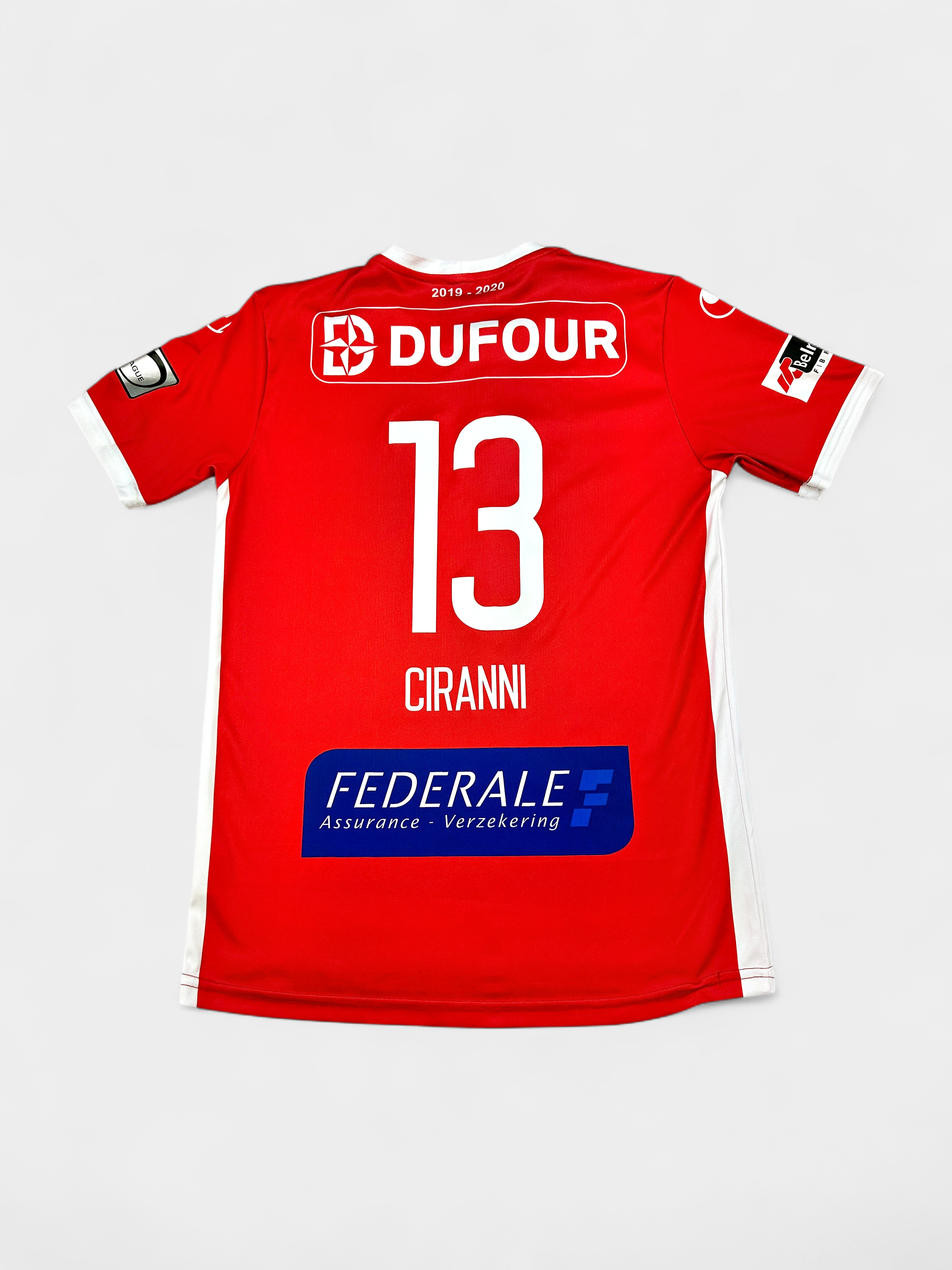Royal Excel Mouscron 2019-20 Home Shirt - Uhlsport (M)