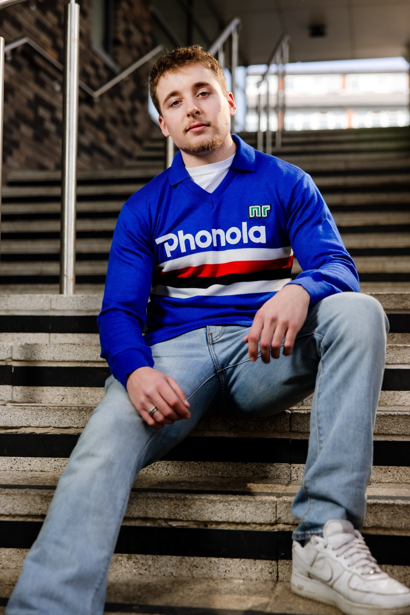 Sampdoria 1982-83 Home Shirt (L) - Original Ennerre Jersey