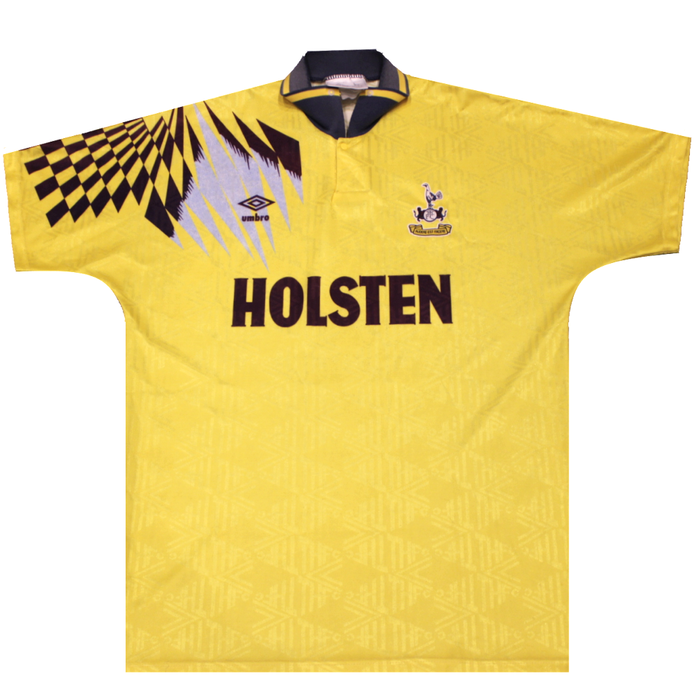 Tottenham Hotspur 1991-92 Away Shirt - Original Vintage Jersey XL