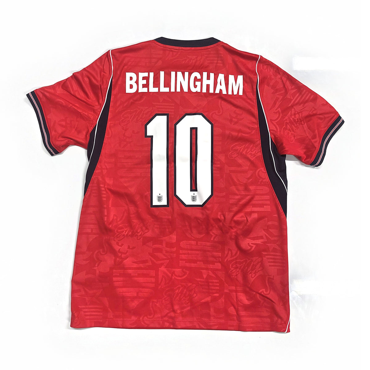 England 2026 away shirt, back with Bellingham 10 print