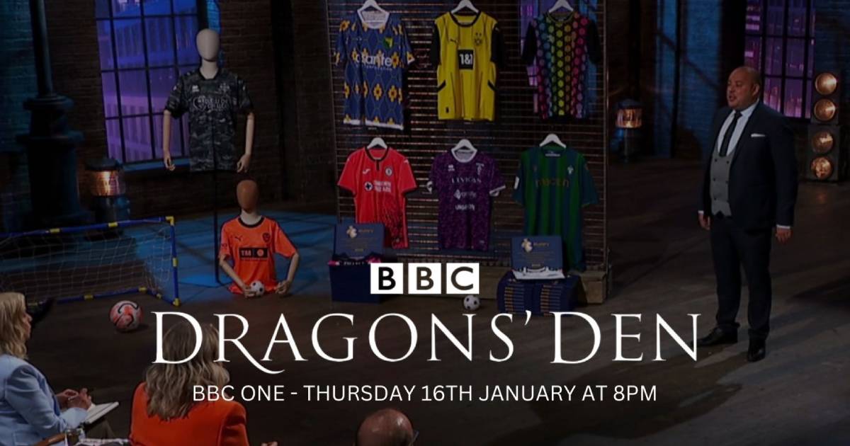 As Seen on Dragons' Den: The Story Behind Mystery Jersey King