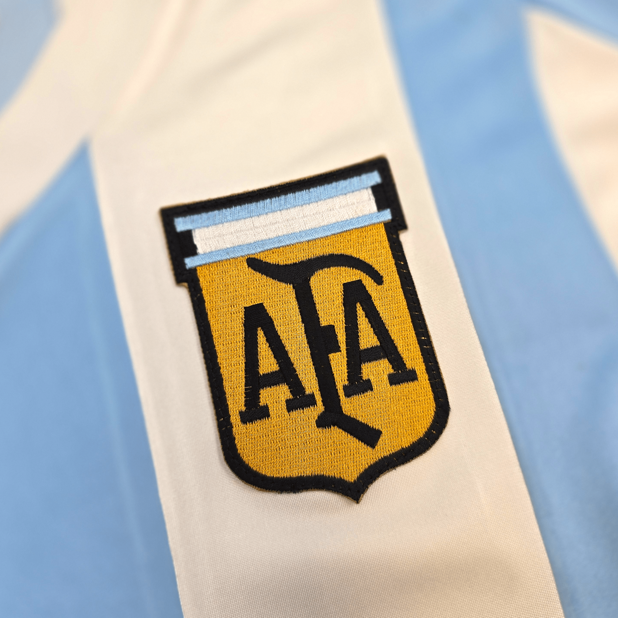 1984-86 Argentina Home Football Shirt (L) Le Coq Sportif - World Cup Winners