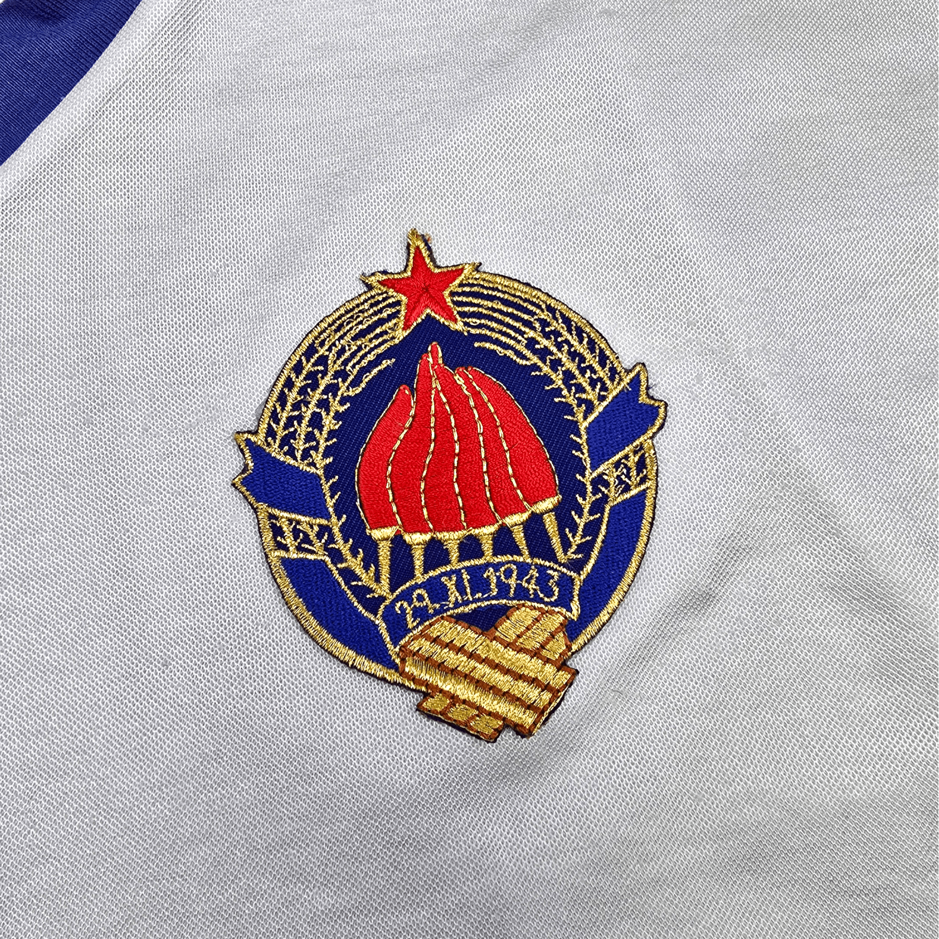1988/89 Yugoslavia Away Football Shirt (L) Adidas - Upgraded Template