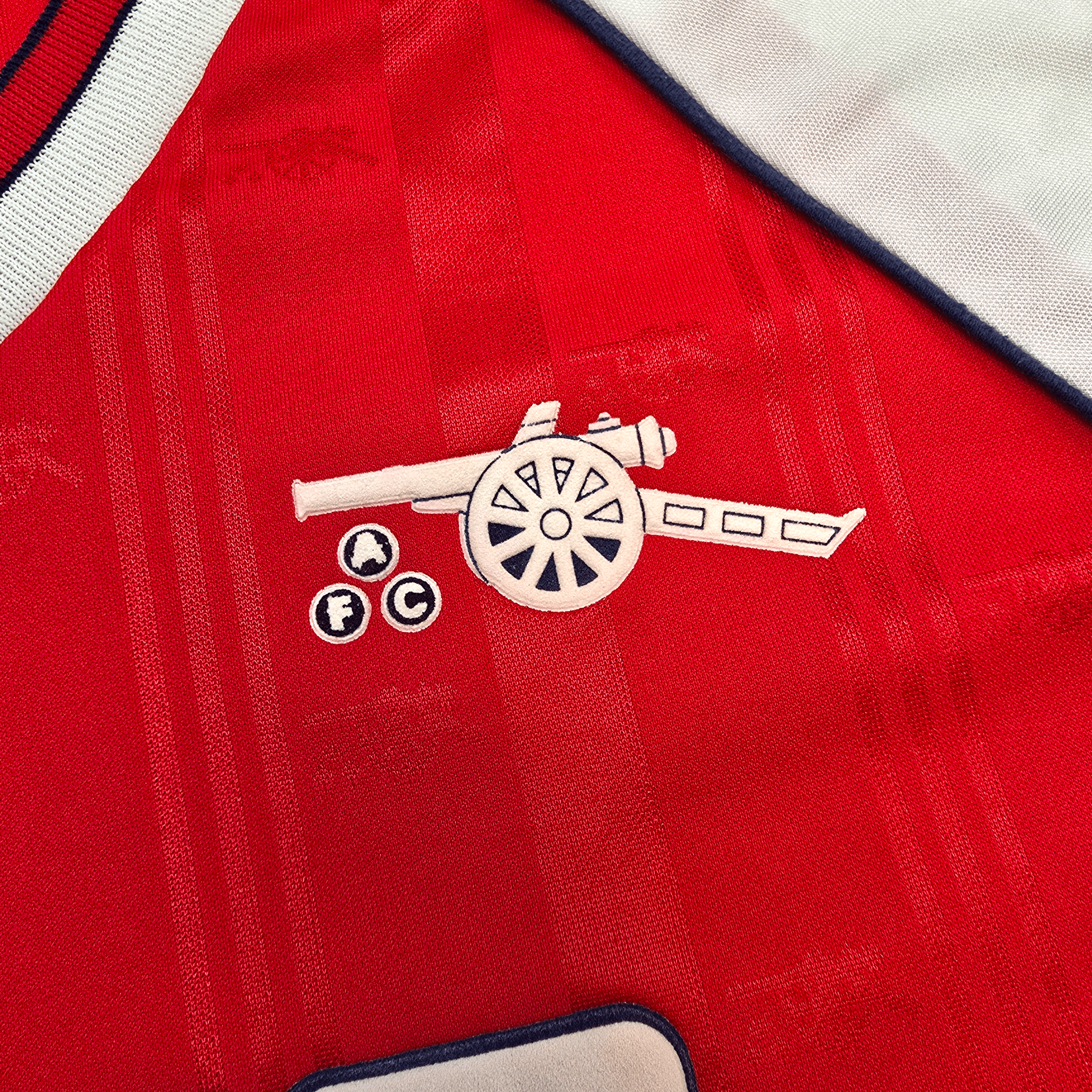 1988/90 Arsenal Home Shirt (M) - Adidas Title-Winning Era
