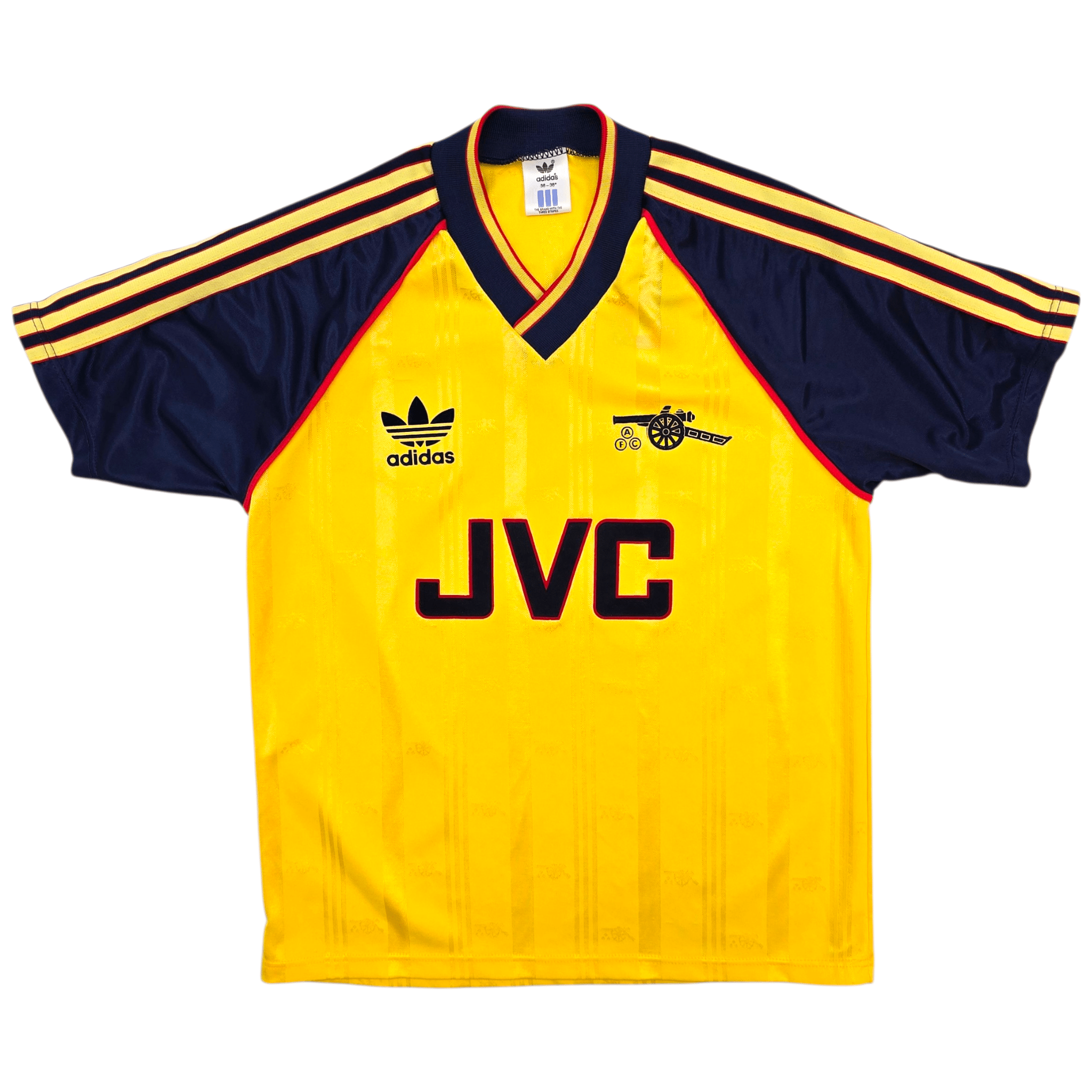 1988-91 Arsenal Away Shirt (S) Adidas - First Division Winners