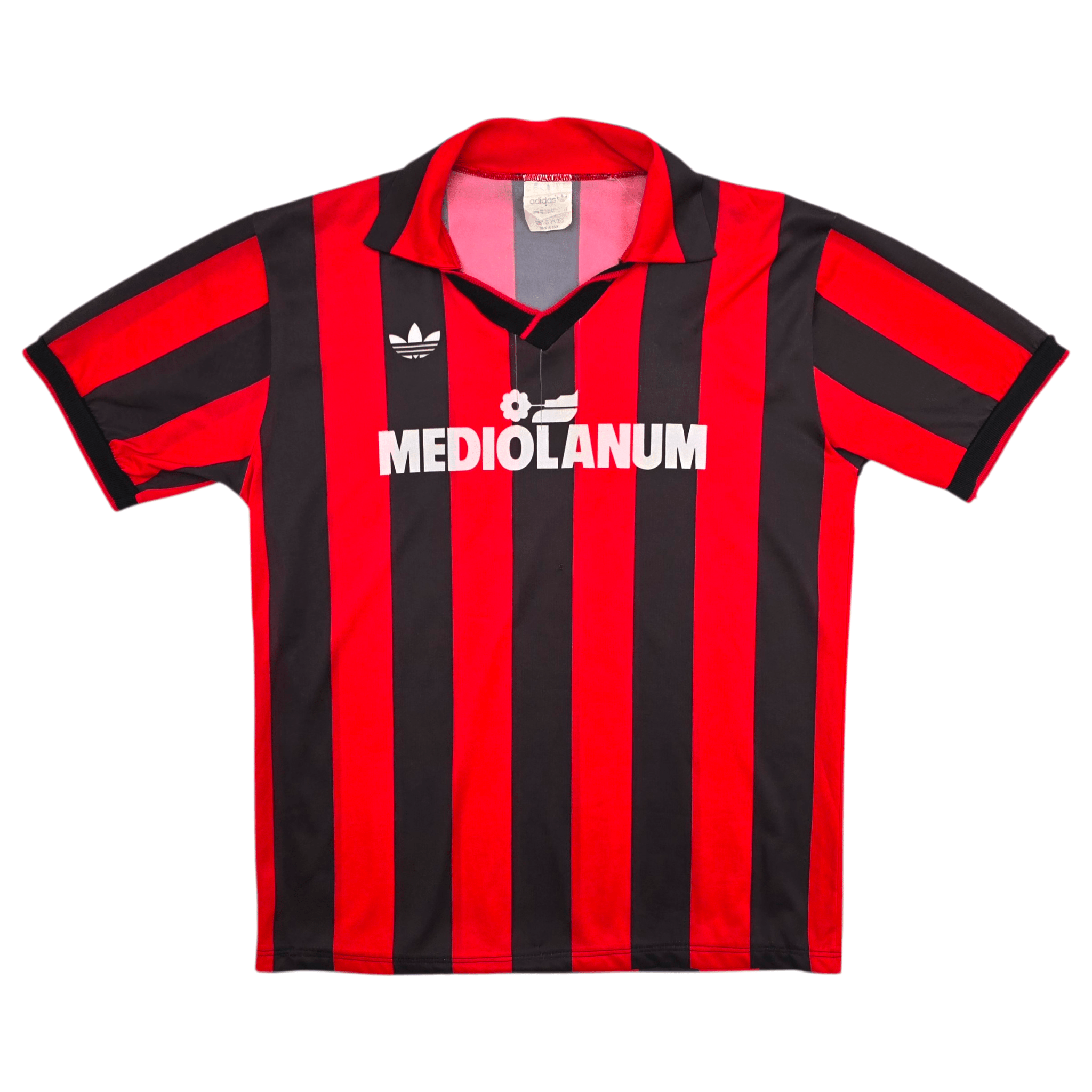 1991/92 AC Milan Home Football Shirt (M) Adidas - Unbeaten Serie A Champions