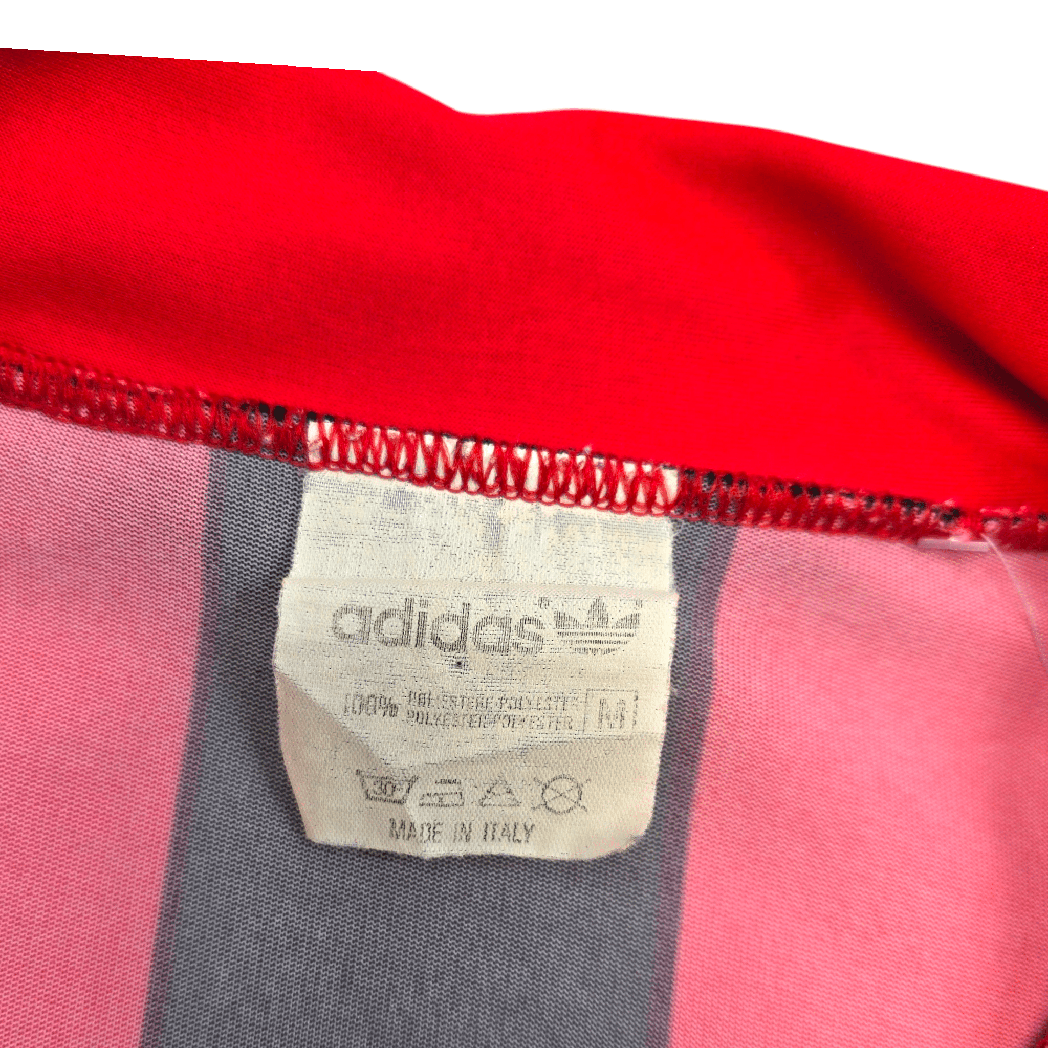 1991/92 AC Milan Home Football Shirt (M) Adidas - Unbeaten Serie A Champions