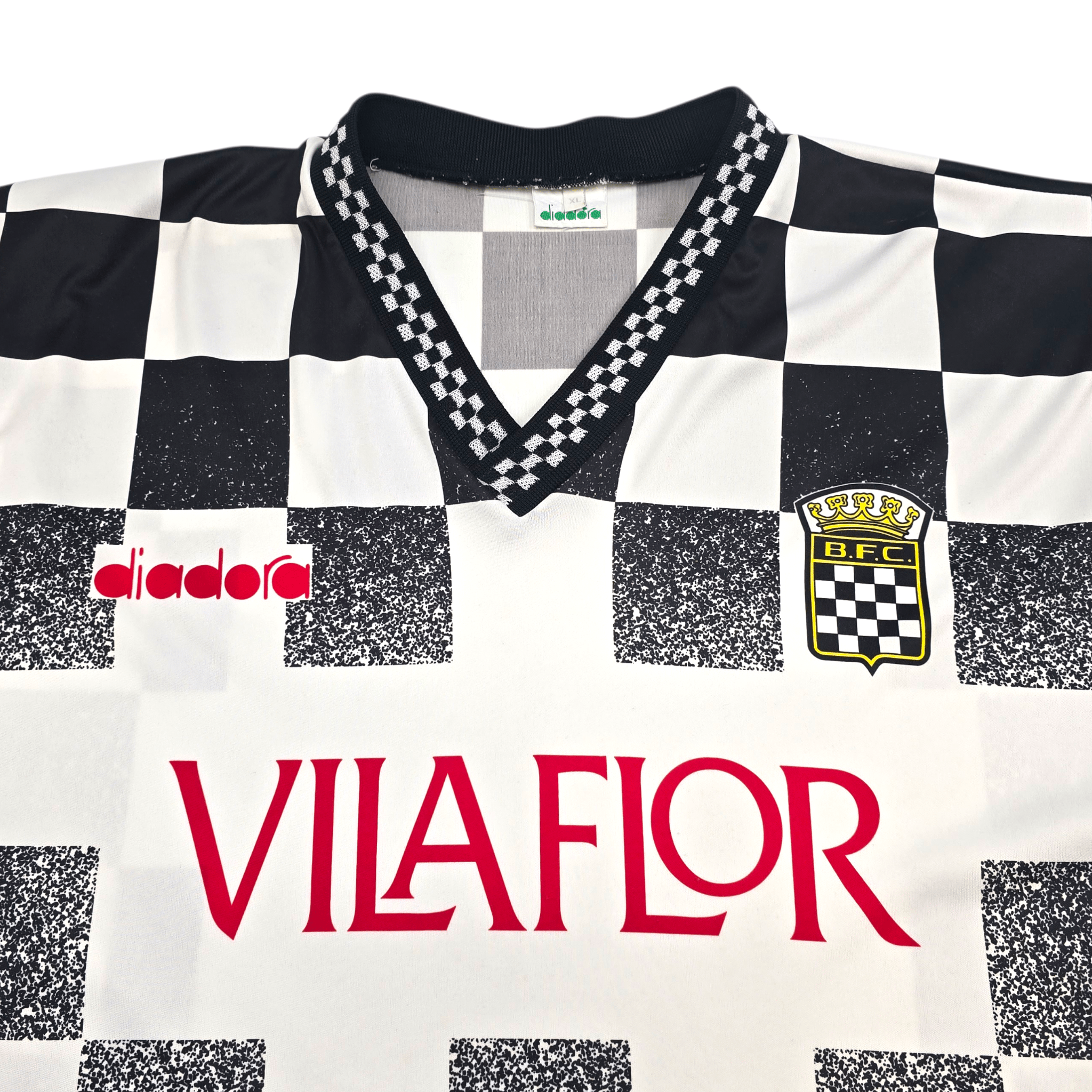 1992/93 Boavista Home Football Shirt (XL) Diadora
