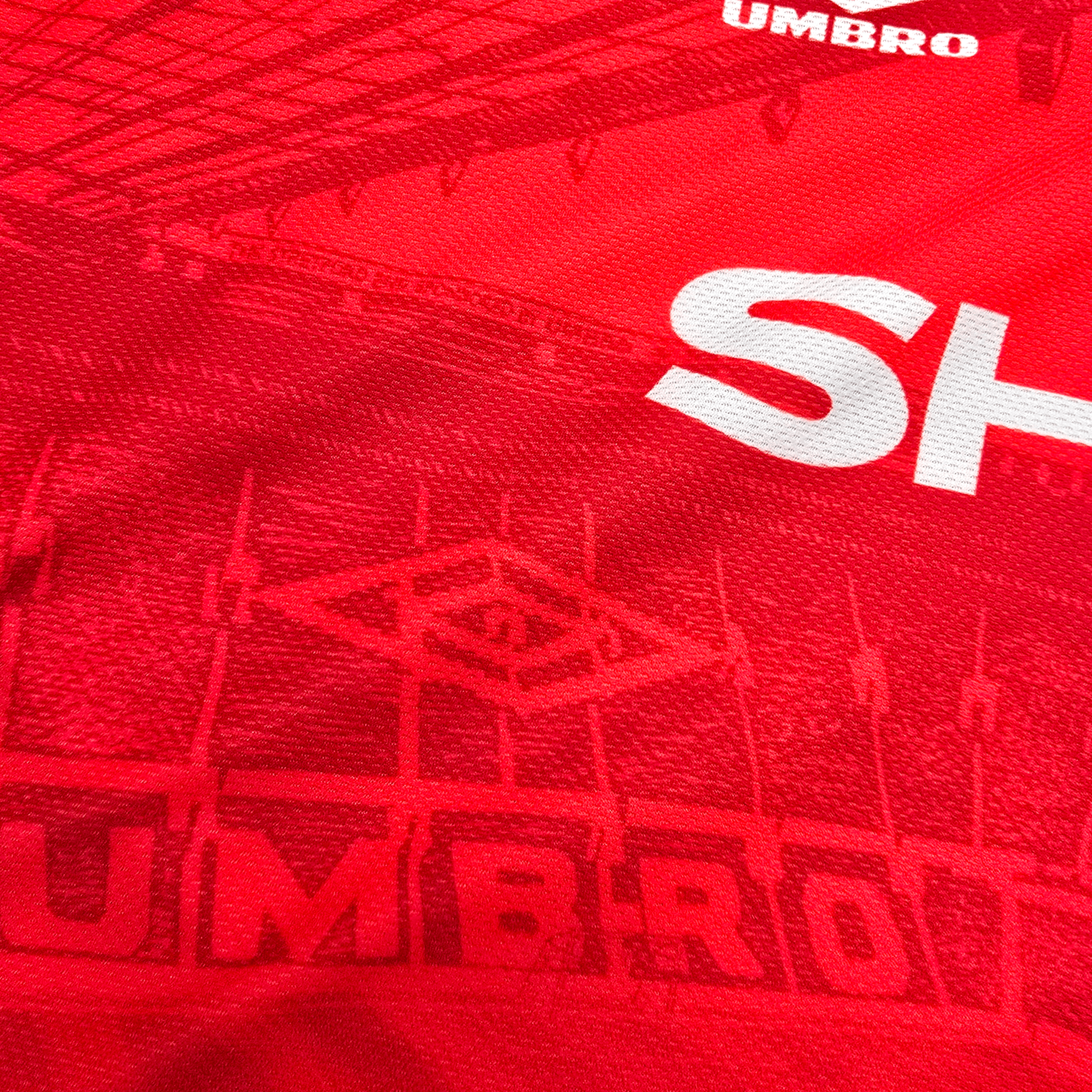 1994/96 Manchester United Home Shirt (XL) - Umbro Original