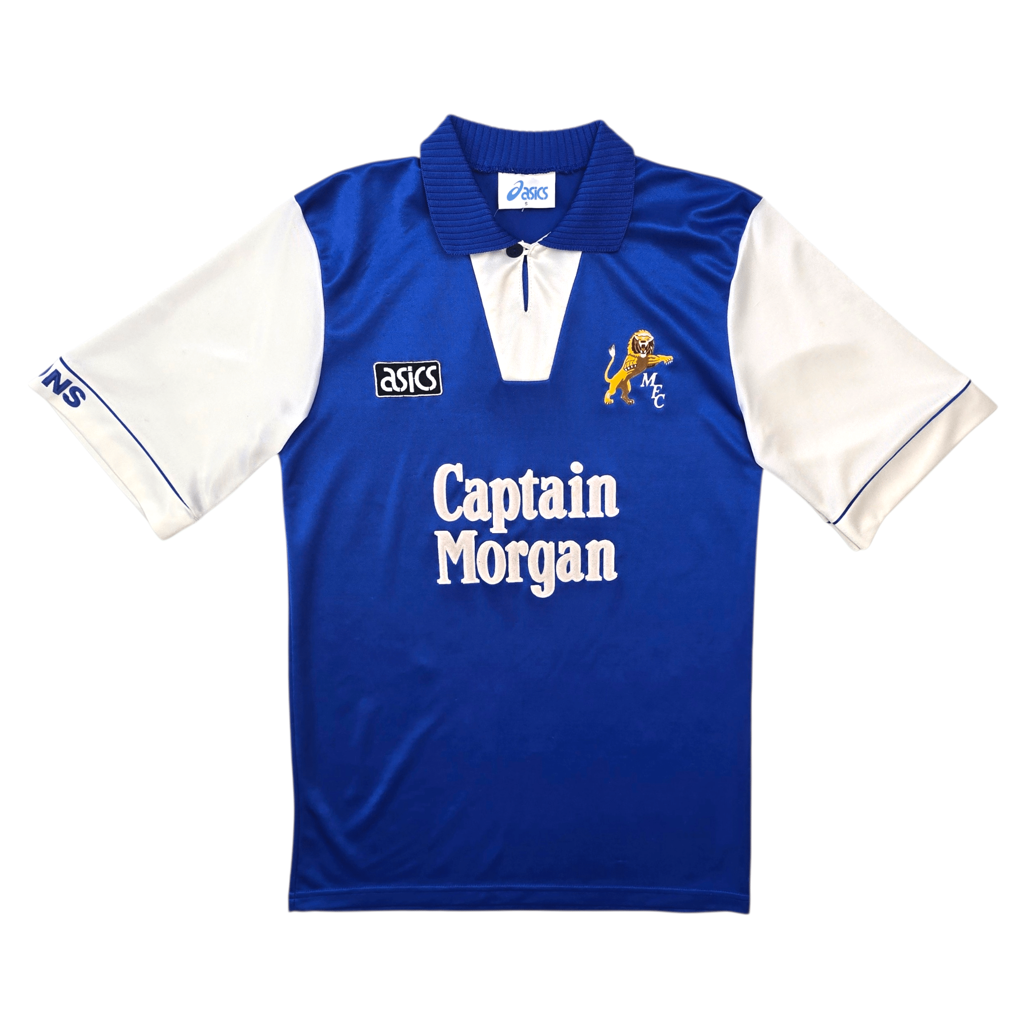 1994-96 Millwall Home Shirt (S) - Official Asics Lions Jersey